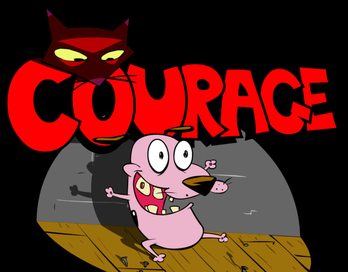 Courage The Cowardly Dog - Valokeilassa Taustakuvat