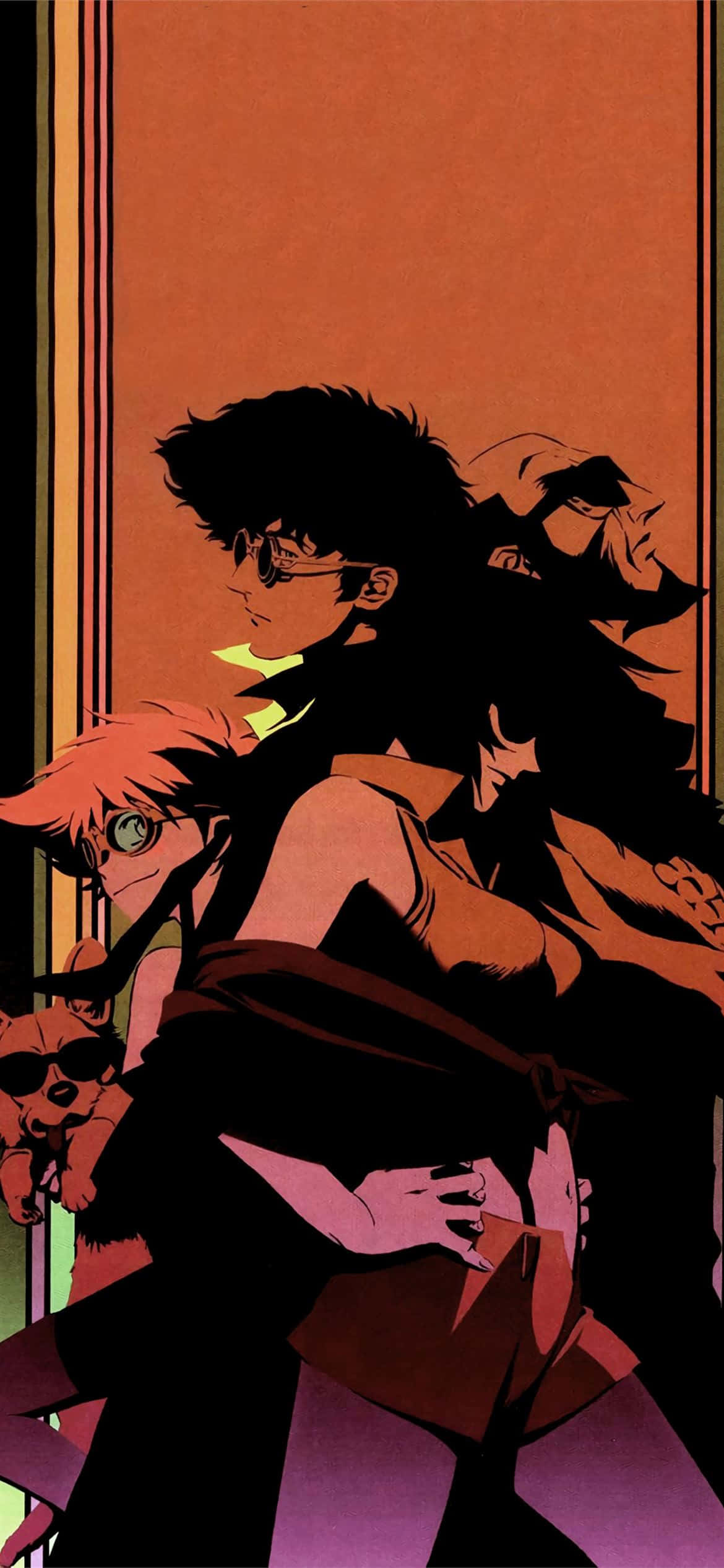 Cowboy Bebop - Avaruusalus Bebop, lähtö tuntemattomaan Taustakuvat