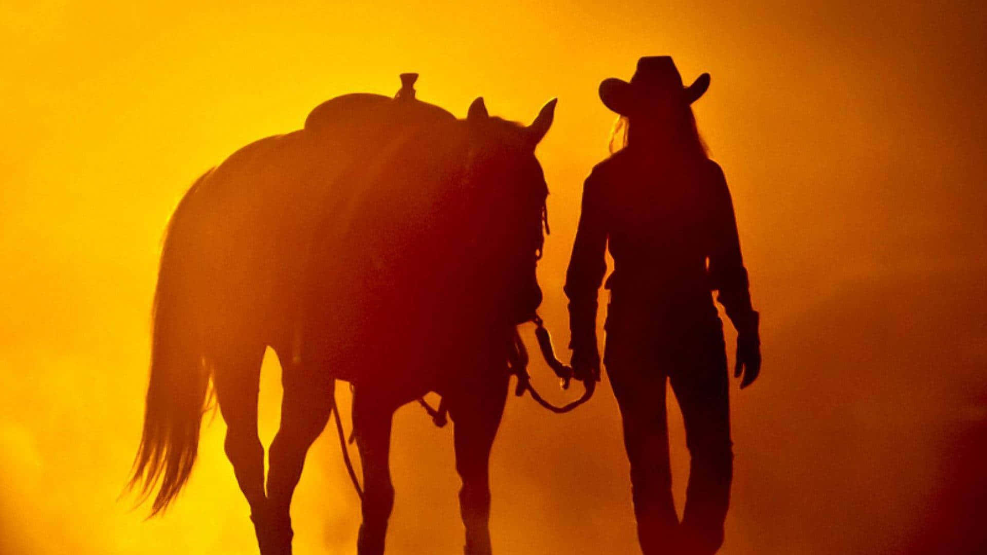 Cowgirl-estetiikka: Nainen ja hevonen Taustakuvat