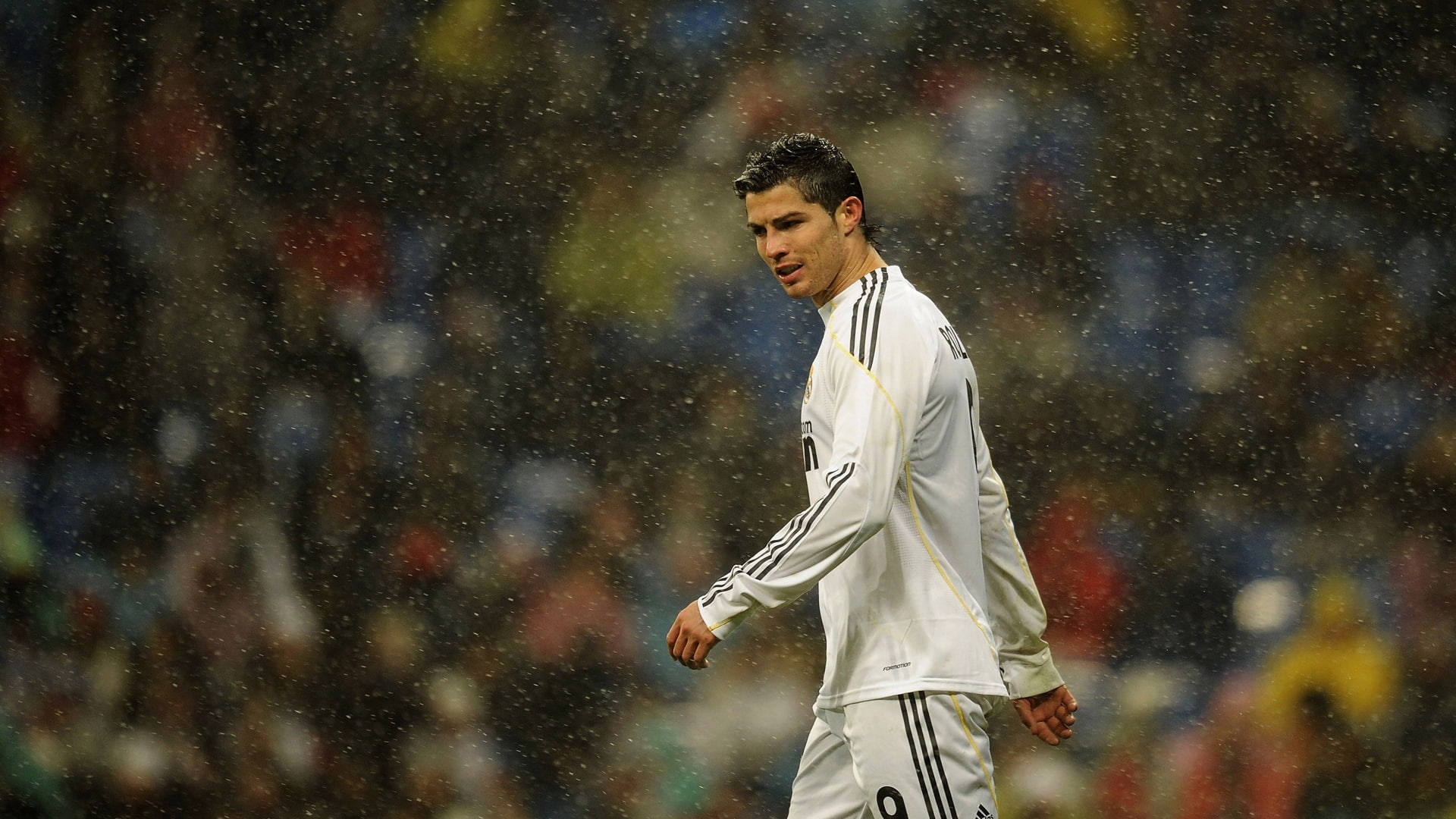 CR7 HD Sateinen Jalkapallo-ottelu Taustakuvat