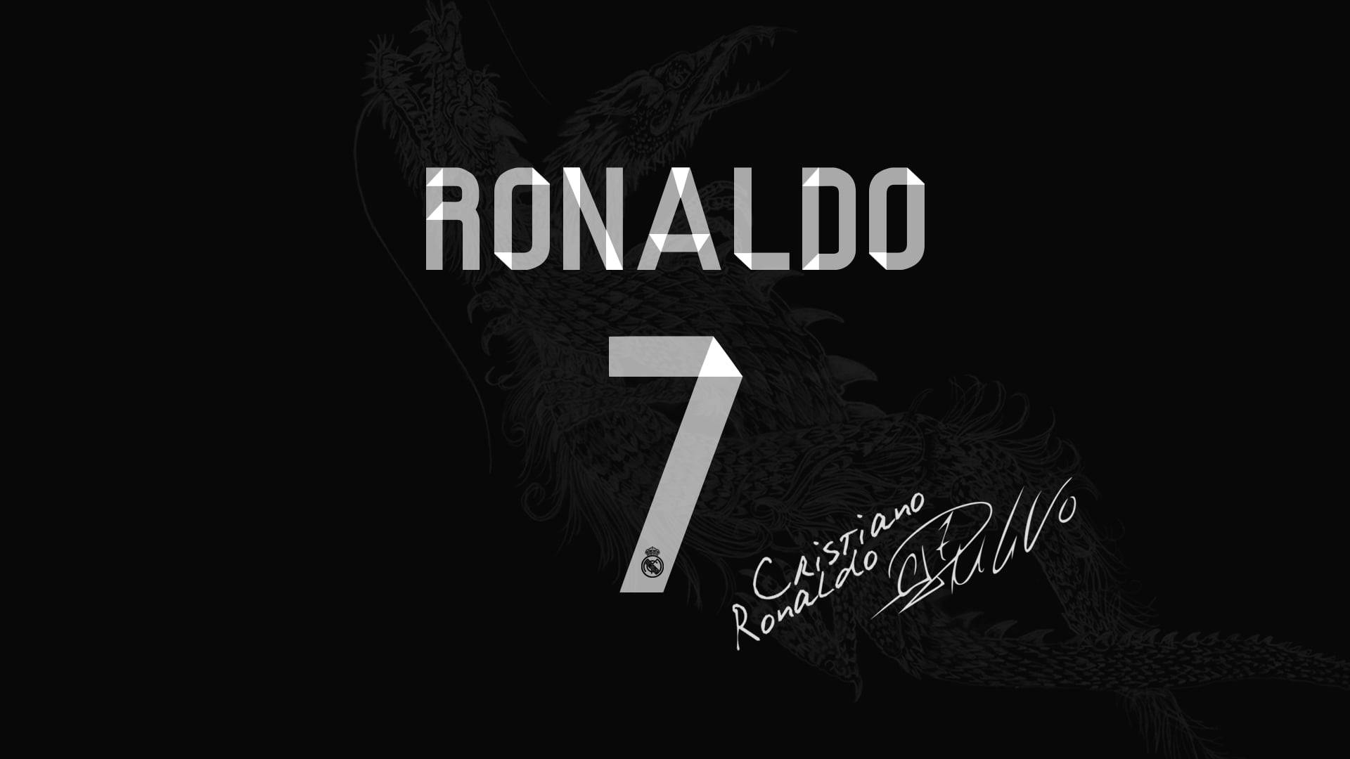 CR7 HD Sukunimi, Numero, Nimikirjoitus Taustakuvat
