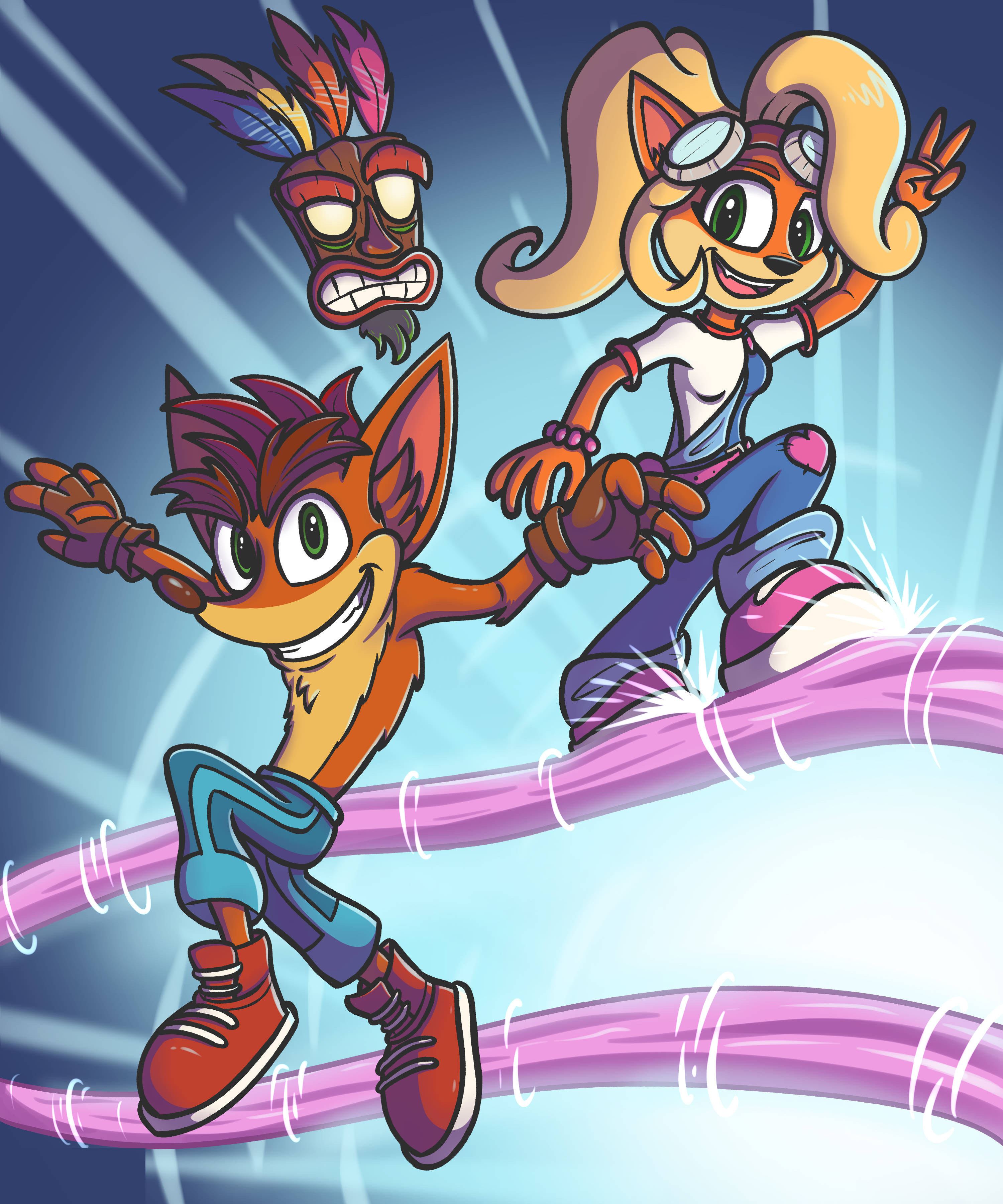 Crash Bandicoot 4 Taustakuvat