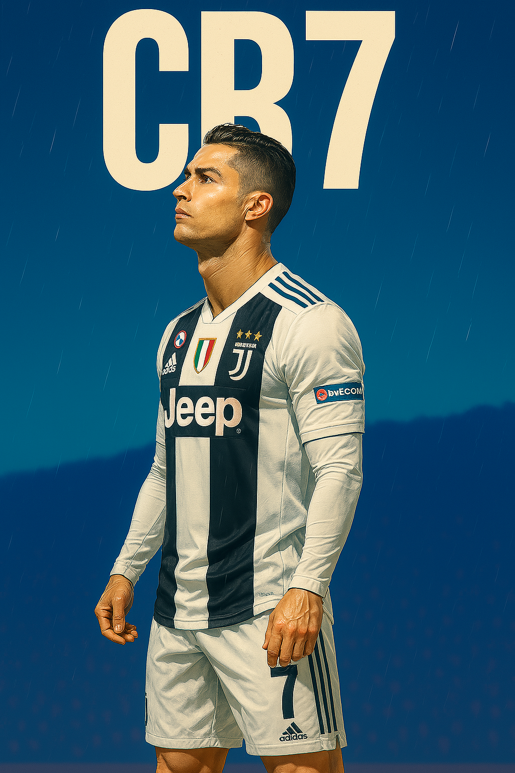 Cristiano Ronaldo CR7 Juventus 4K-taustakuva Taustakuvat