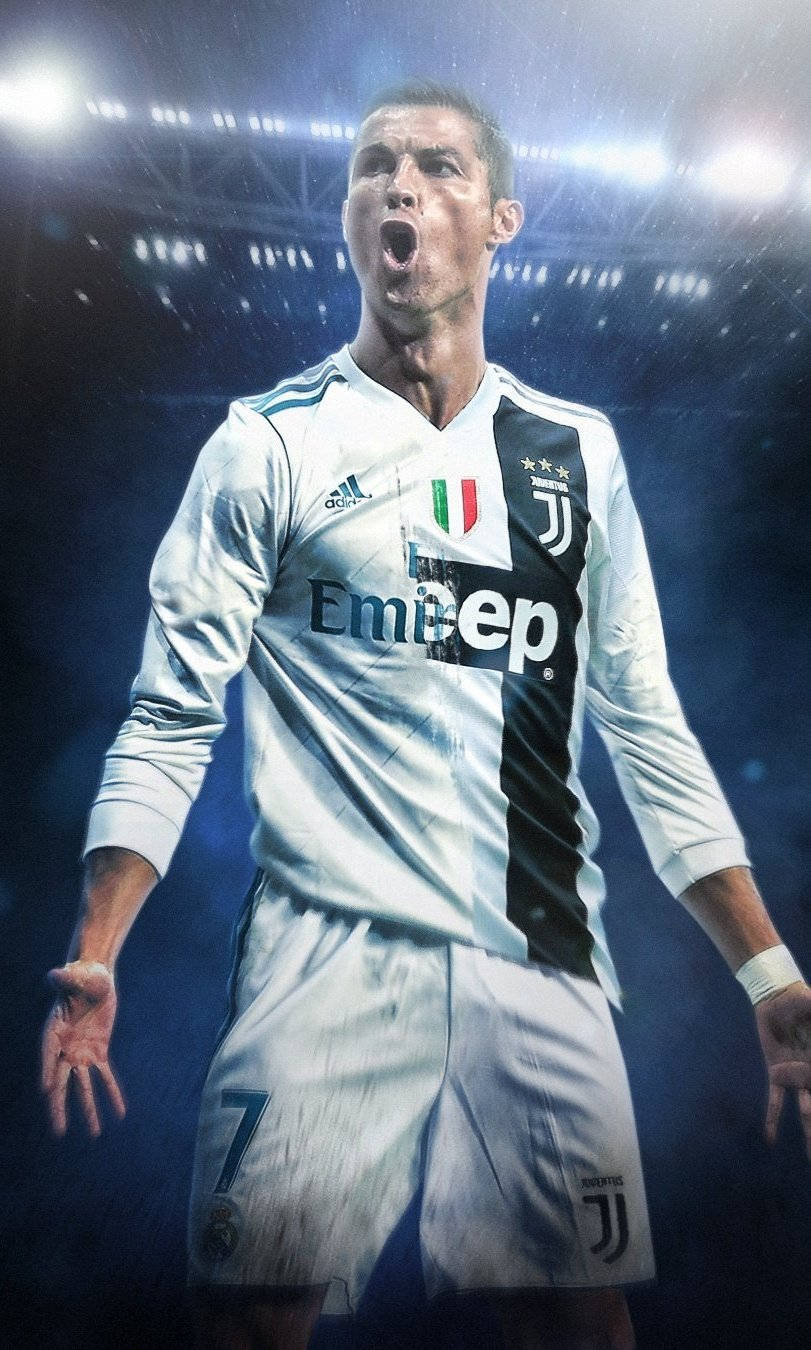 Cristiano Ronaldo Real Madrid X Juventus -taustakuva.