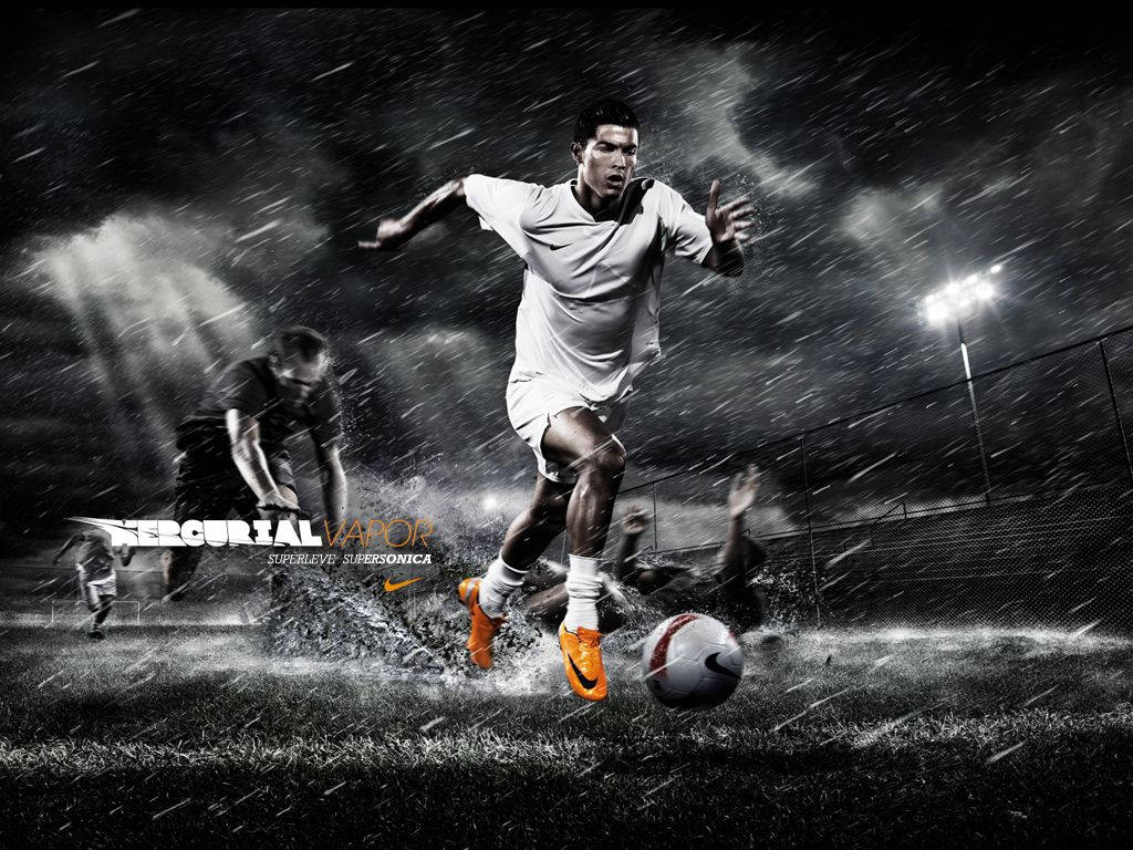Cristiano Ronaldo Nike-teaser taustakuva.