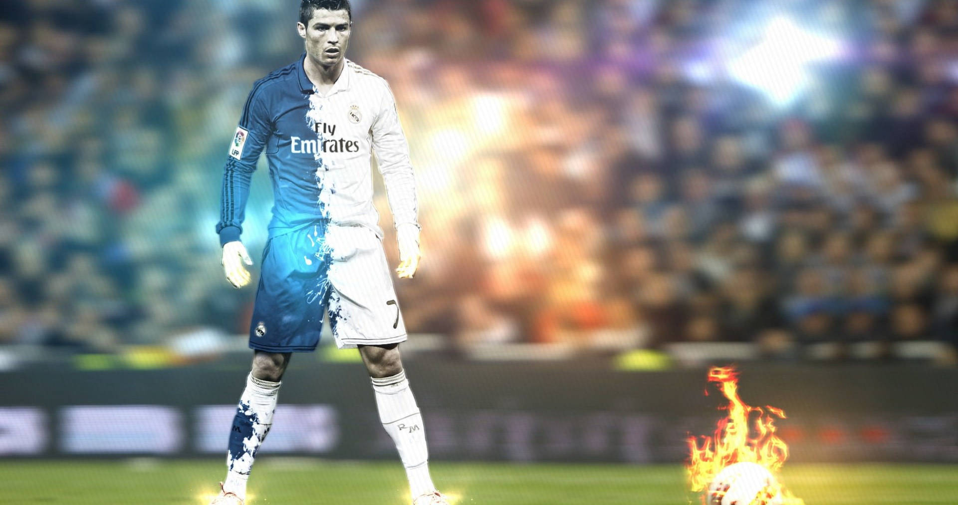 Cristiano Ronaldo kiivas taideteos -taustakuva