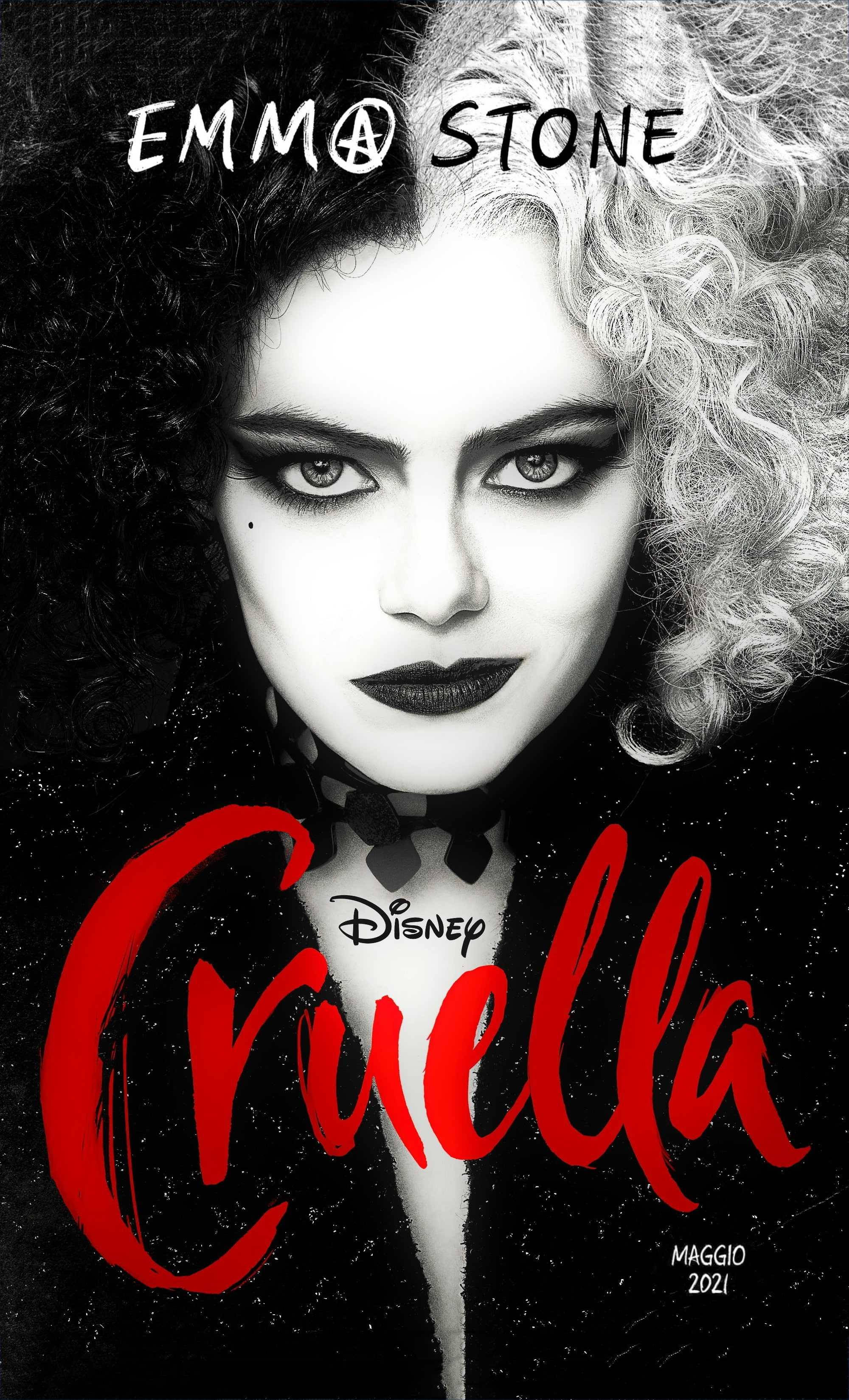Cruella Yksivärinen Juliste Taustakuvat