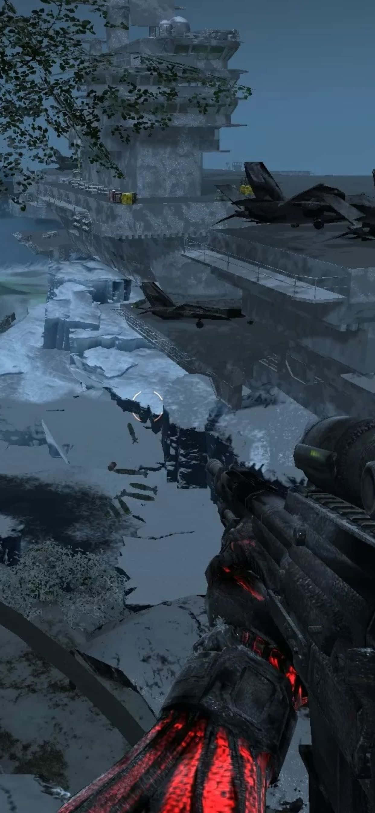 Crysis Warhead iPhone Xs Maxilla Taustakuvat