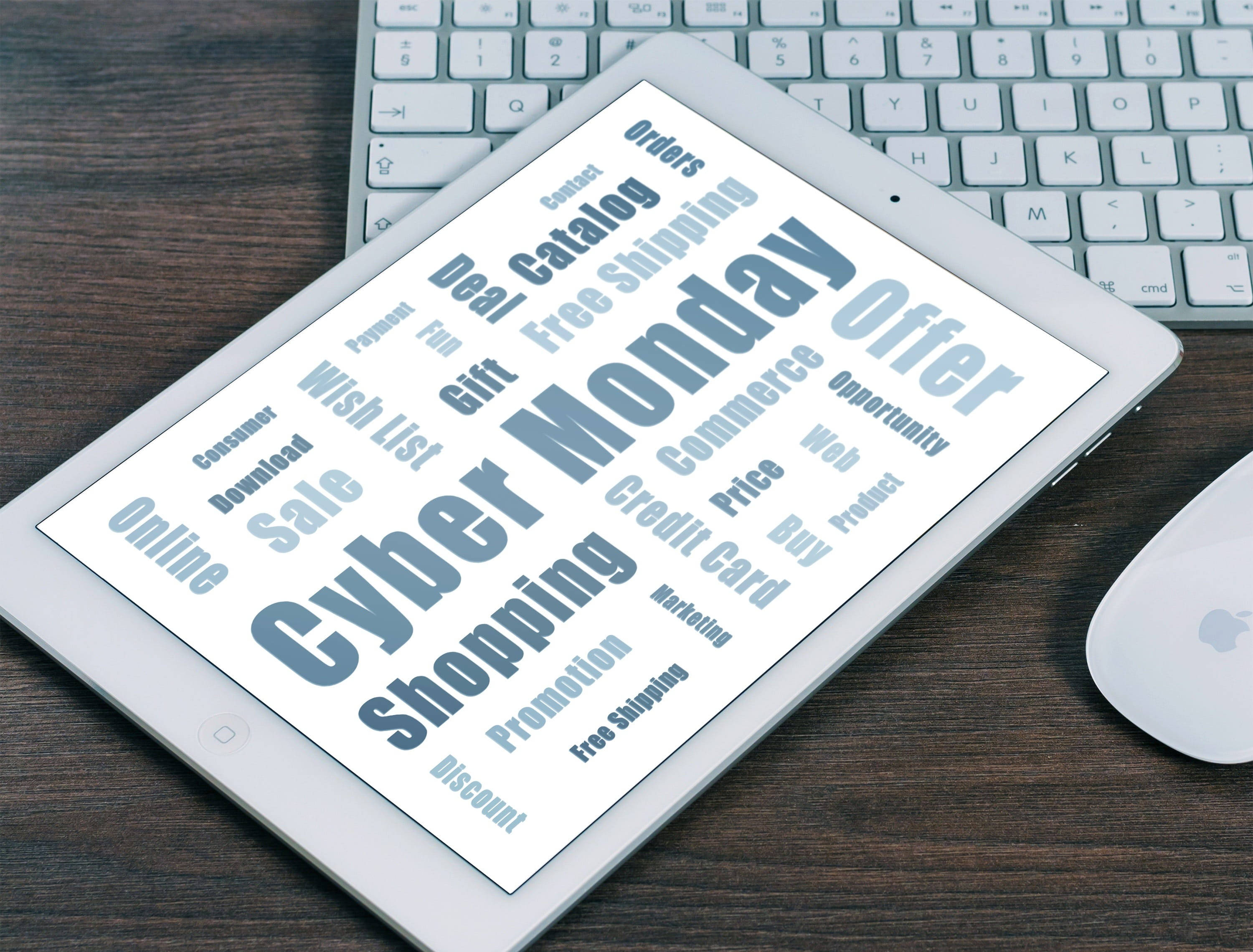 Cyber Monday Tablettilaite Taustakuvat