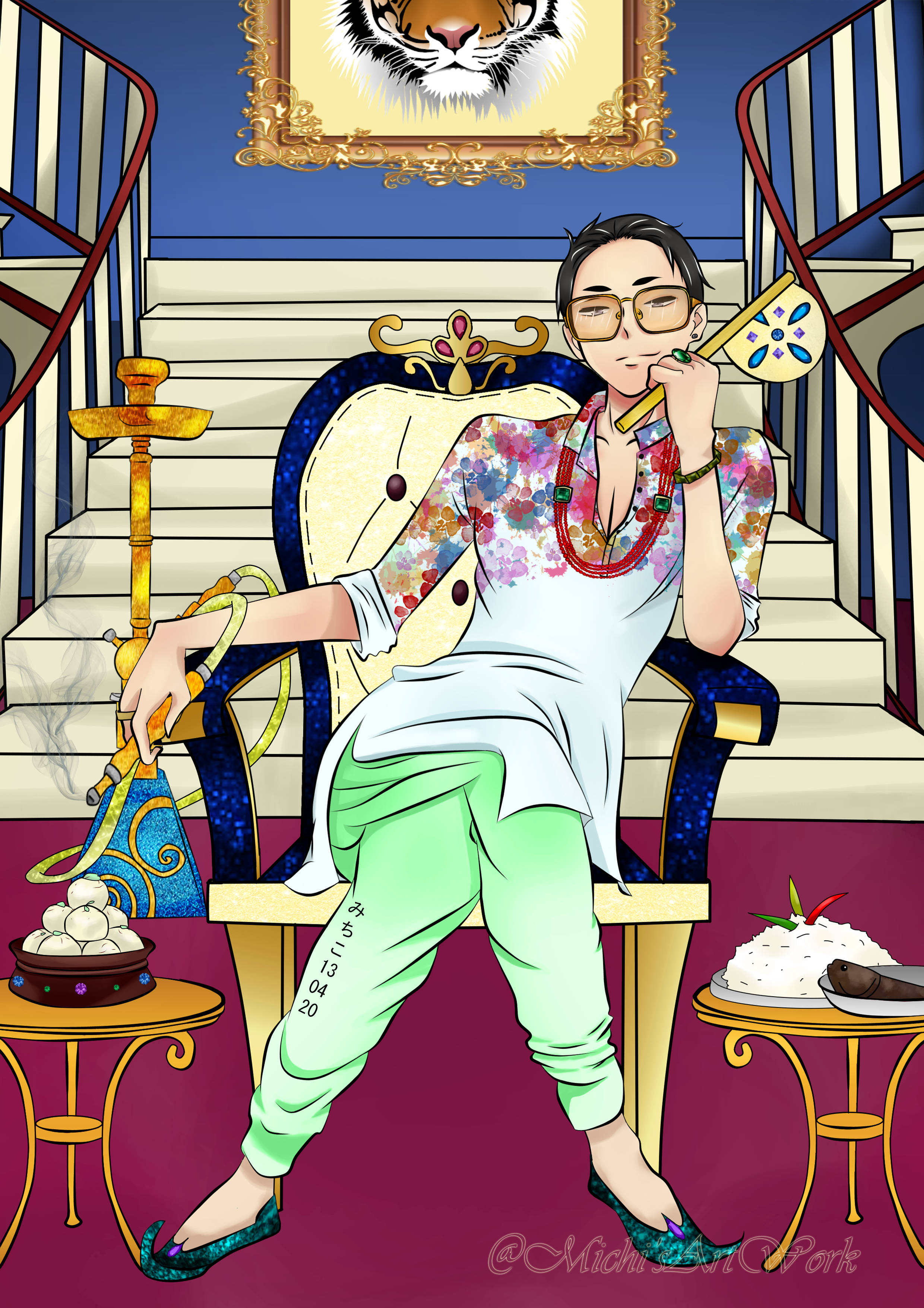 Daisuke Kambe istuu mukavasti Taustakuvat