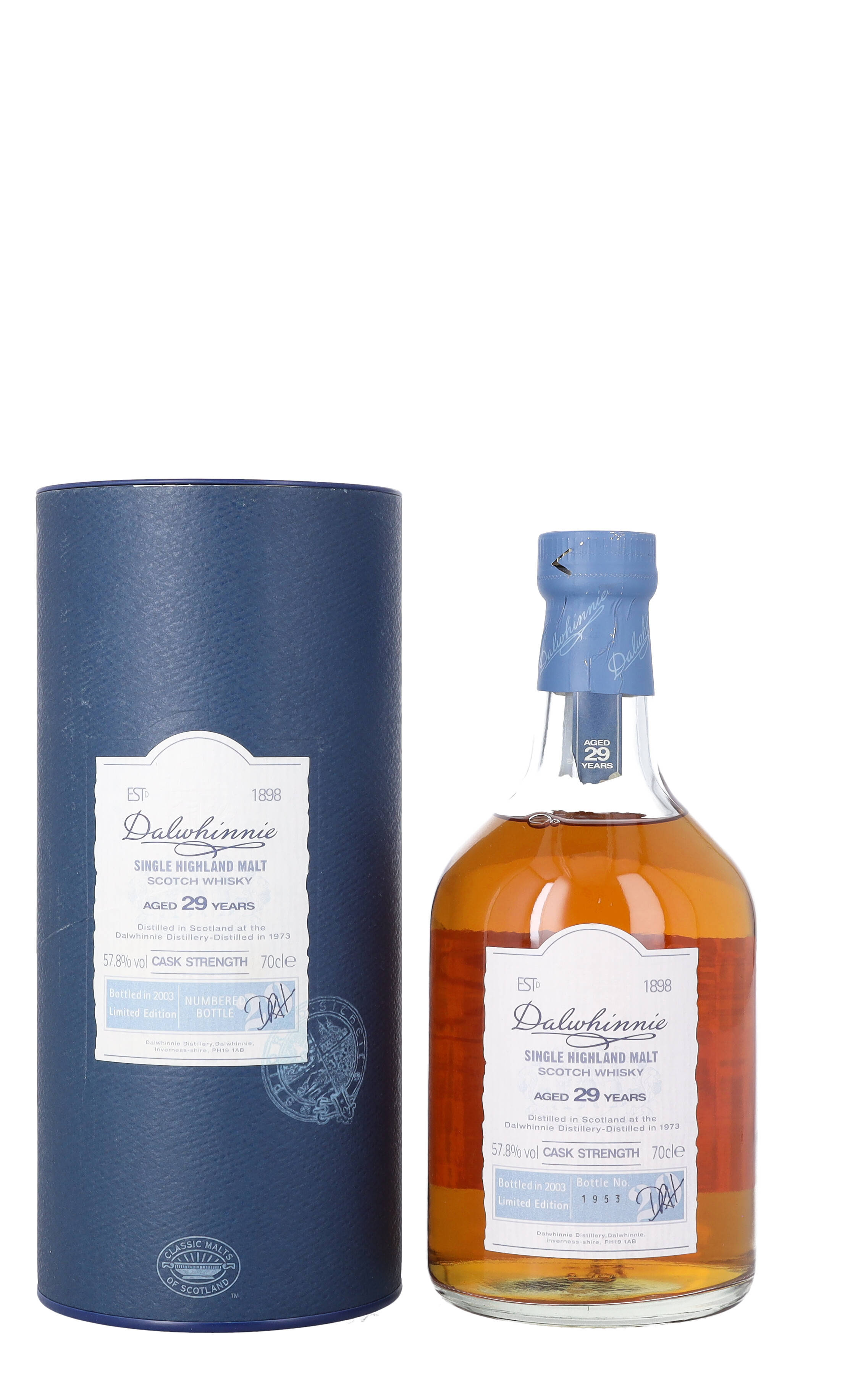 Dalwhinnie Whisky 2003 Pullo Taustakuvat