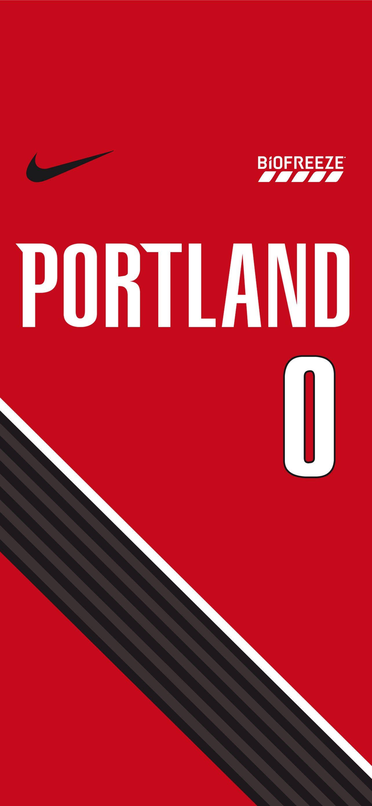 Damian Lillard -paitateemainen editointi Taustakuvat