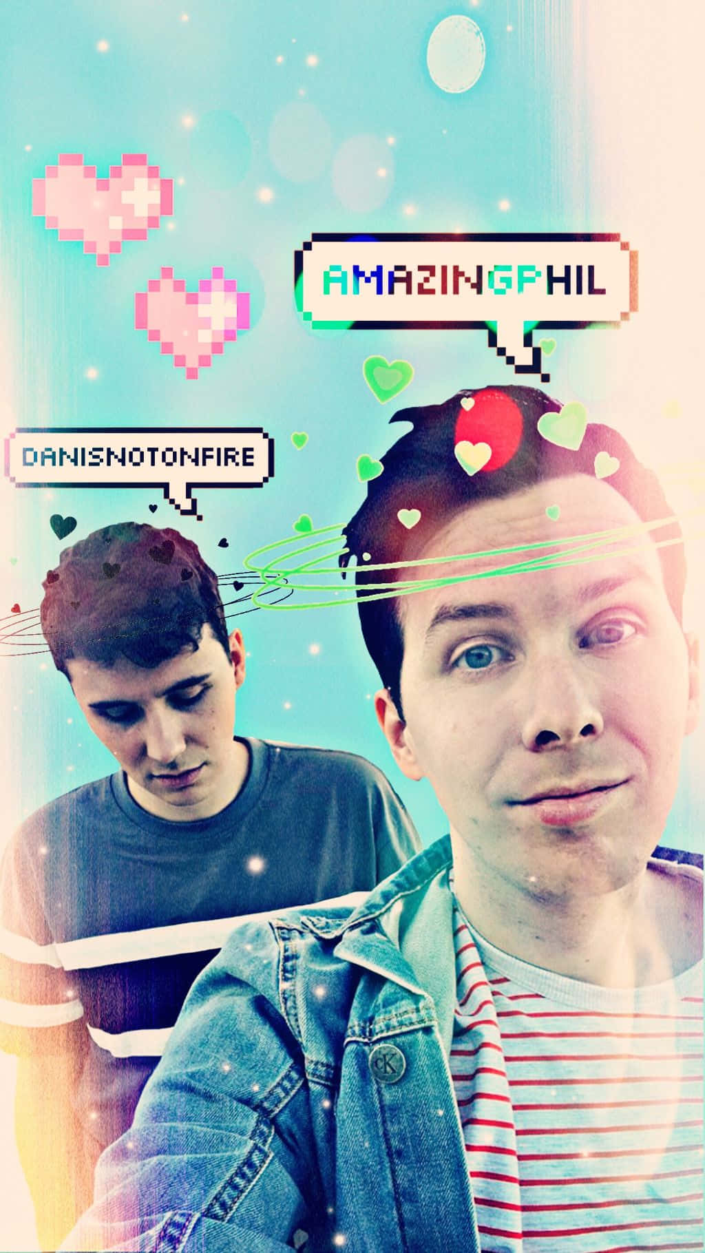 Dan ja Phil, parhaat ystävät ja YouTube-ilmiöt Taustakuvat