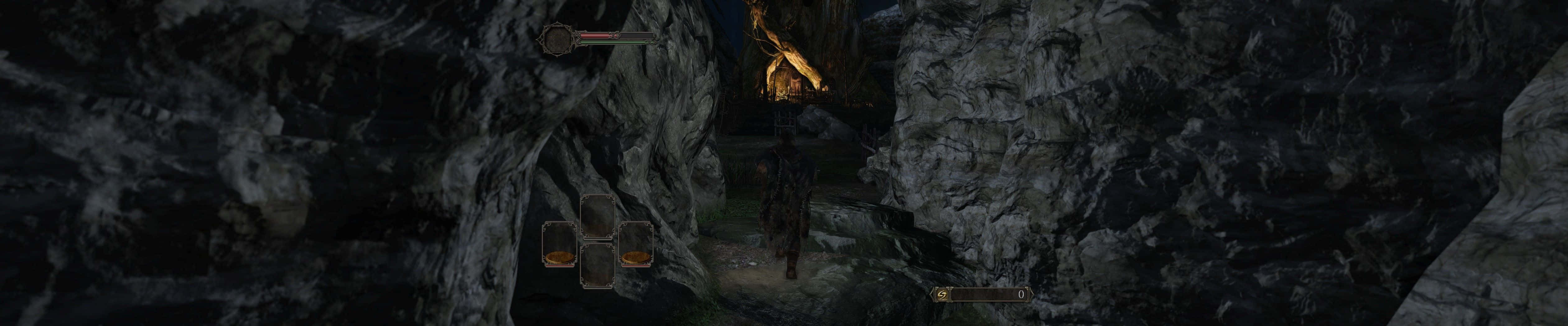 Dark Souls Tumma Kolmoisnäyttö Taustakuvat