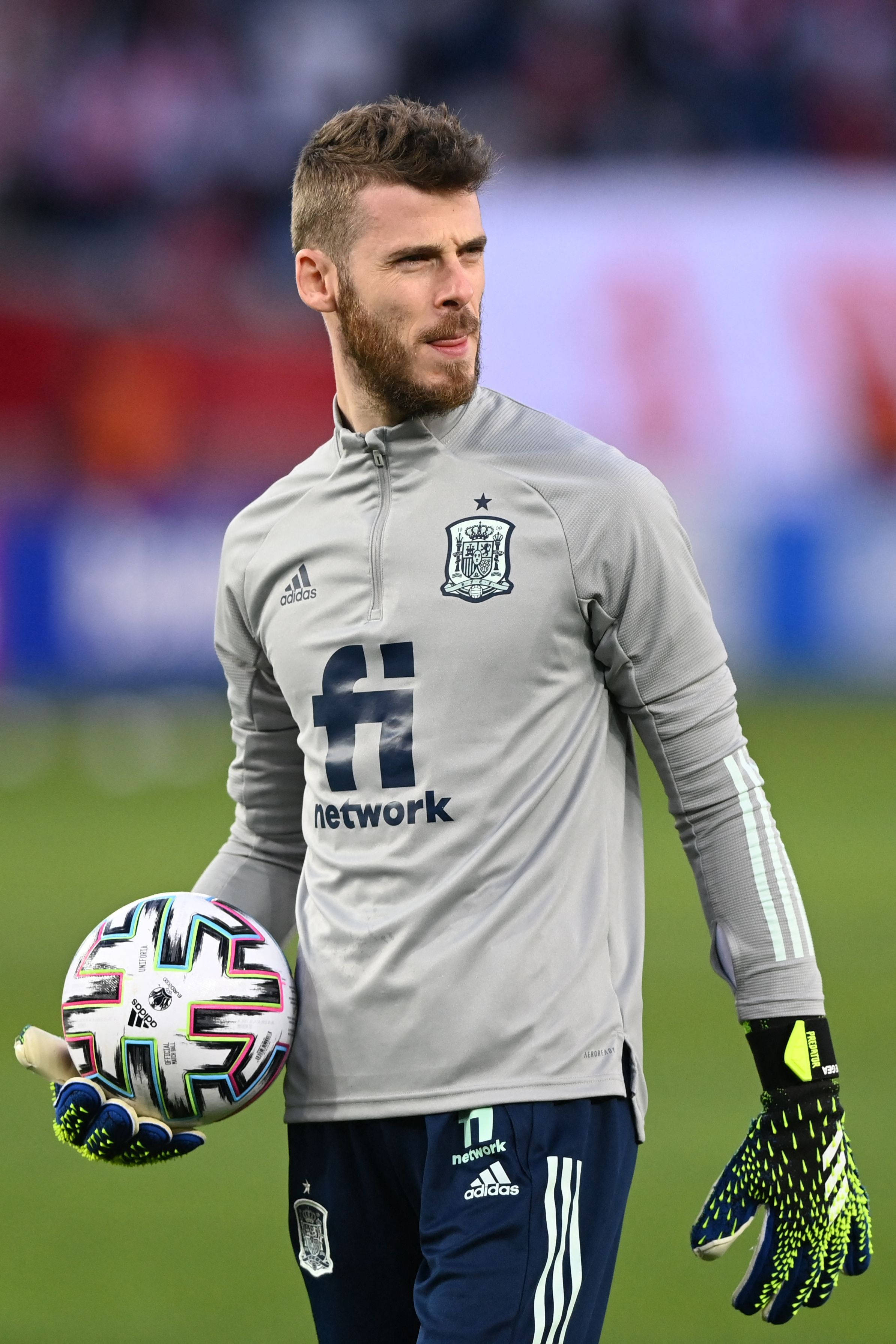 David De Gea harmaa espanjalainen peliasu Taustakuvat