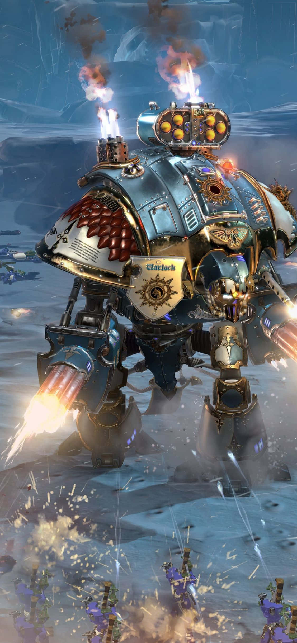 Dawn of War III toiminnassa iPhone XS:llä Taustakuvat