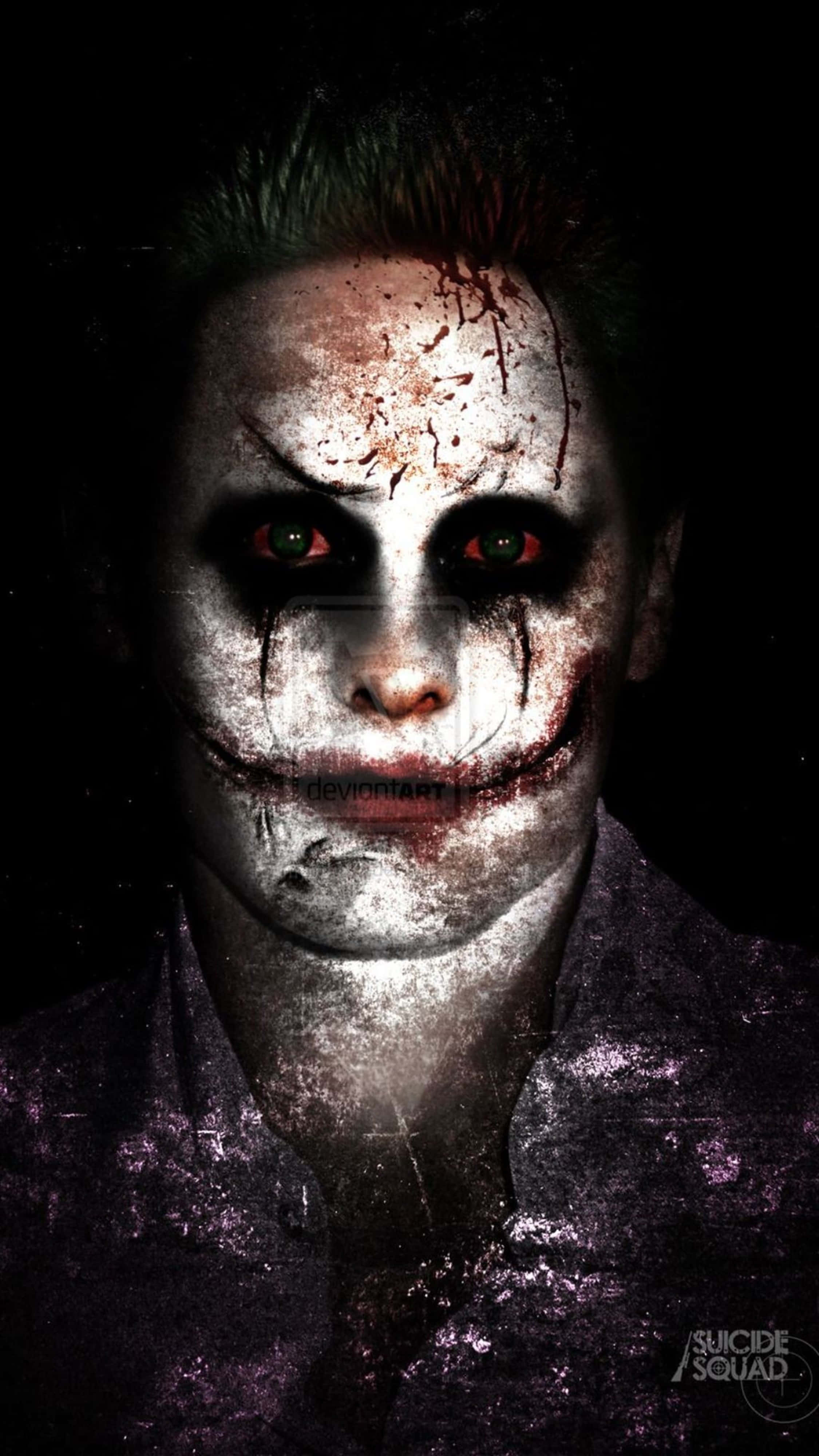 DC Comics Dark Knight Joker 4K Puhelin Taustakuvat