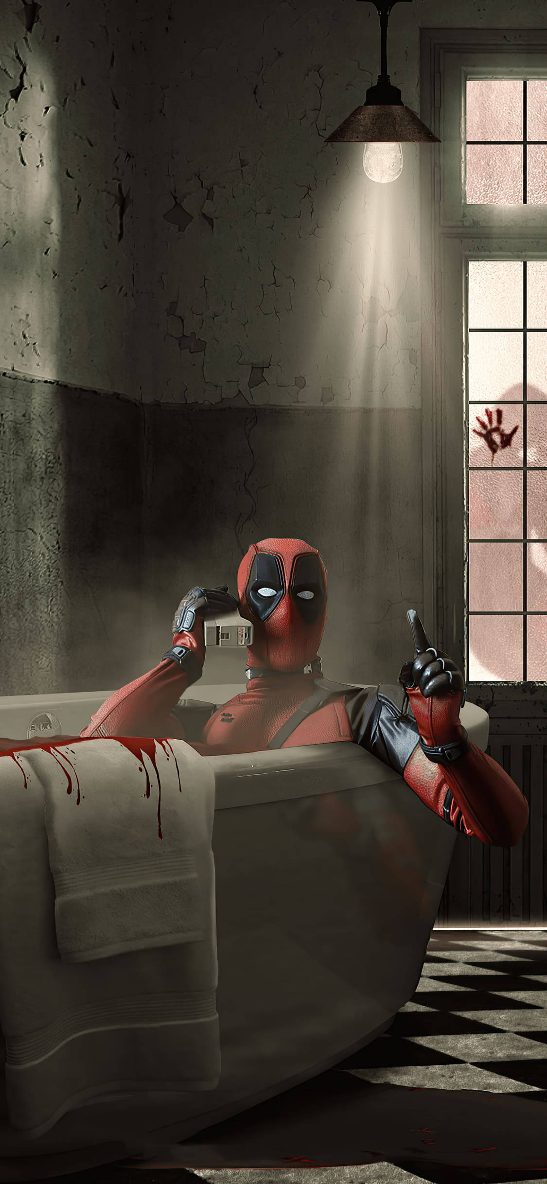 Dead Pool iPhone 11 Taustakuvat