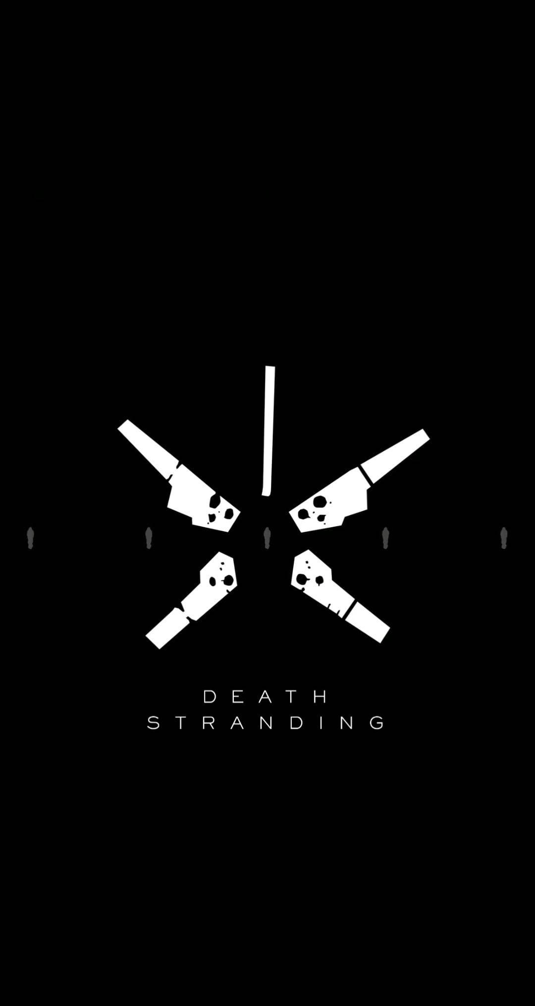 Death Stranding Minimalistinen Taide iPhone Taustakuvat
