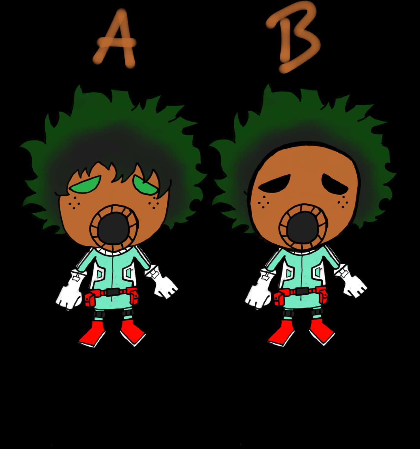 Deku Etsi eroavaisuudet Taustakuvat