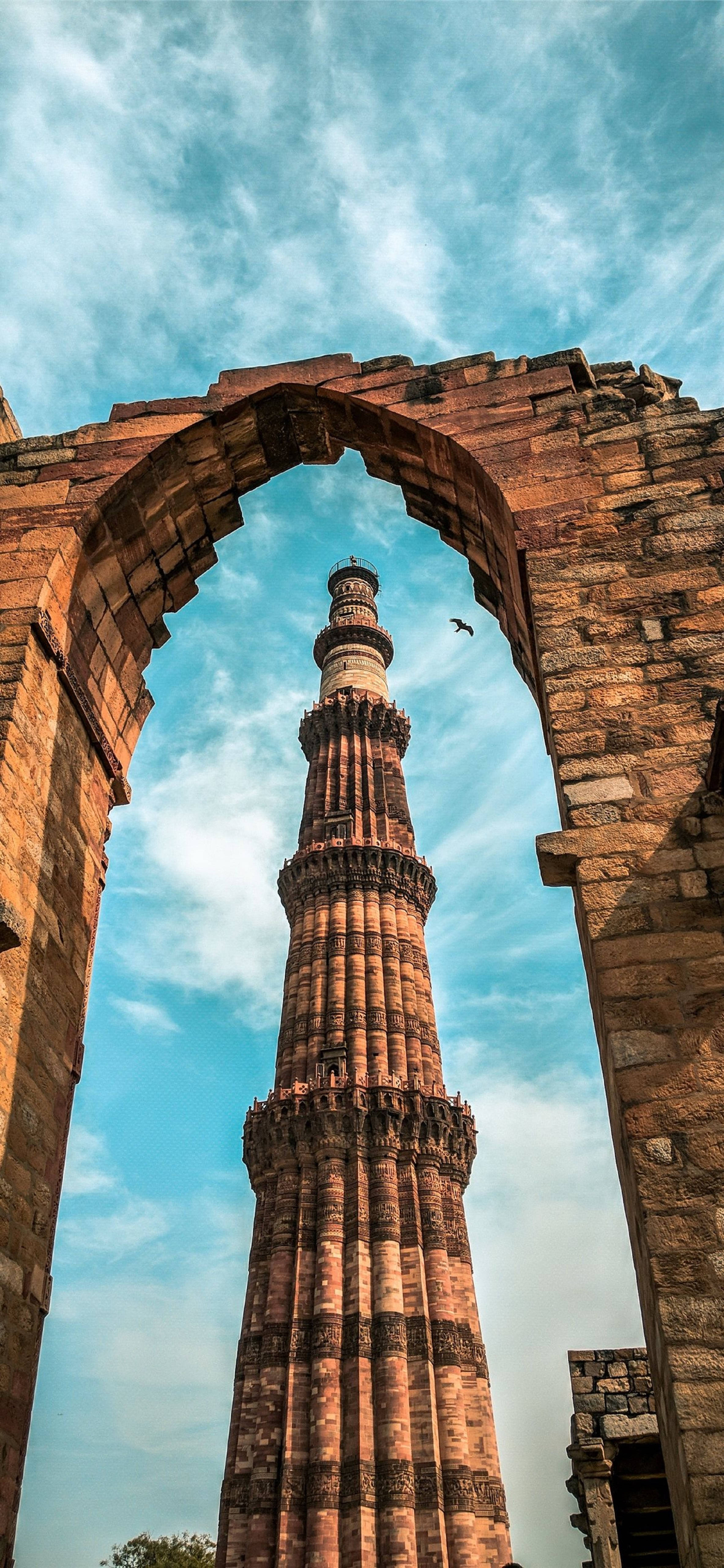 Delhi Qutub Minarin kaari Taustakuvat
