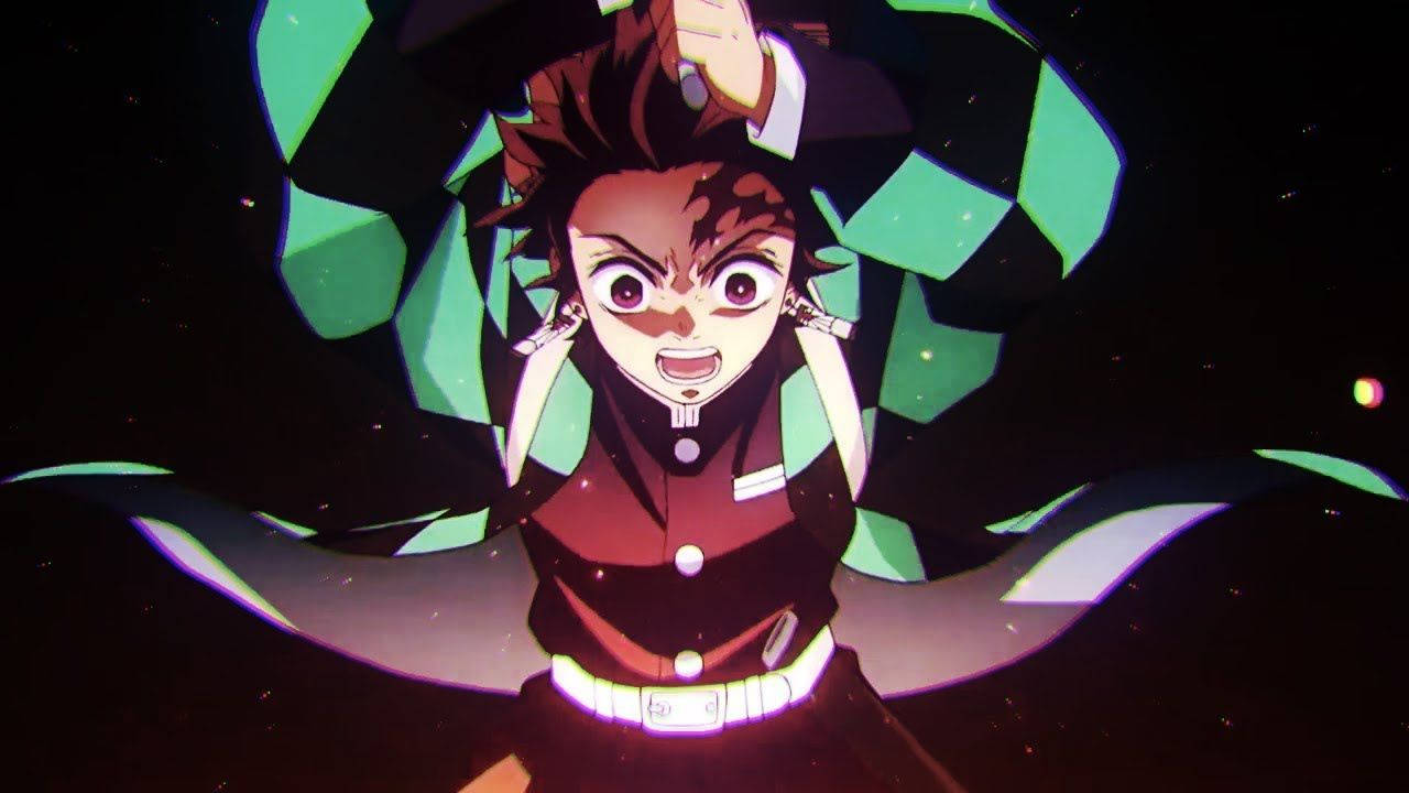 Demon Slayer hyökkää Tanjiron kimppuun Taustakuvat
