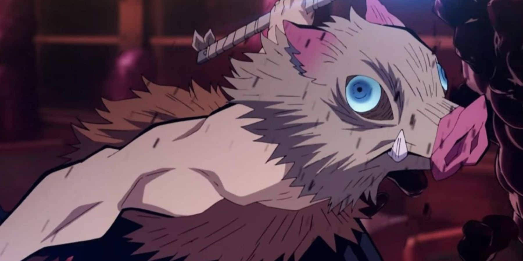 Demon Slayer Maski Inosuke Villisorsa Taustakuvat