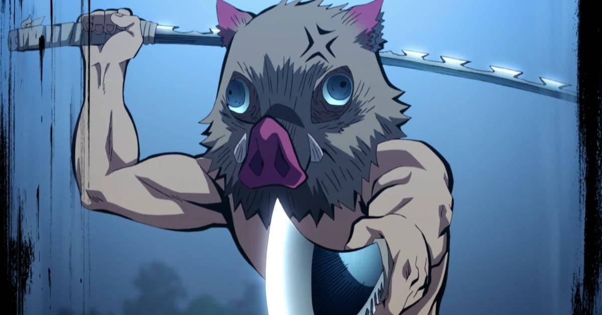 Demon Slayer -maskari, jossa on villisian muotoilu Taustakuvat