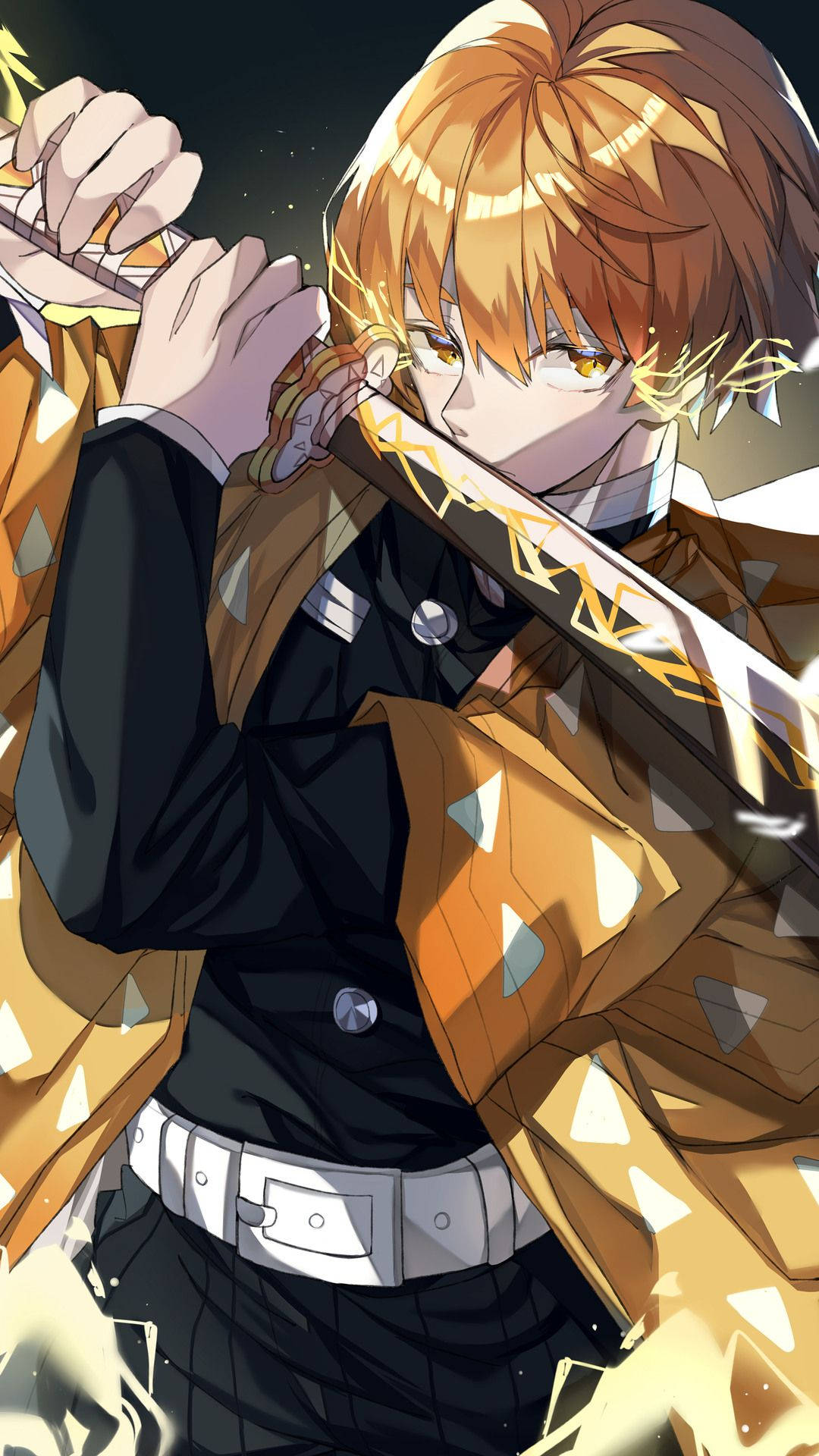 Demon Slayer Miekkamestari Zenitsu Taustakuvat