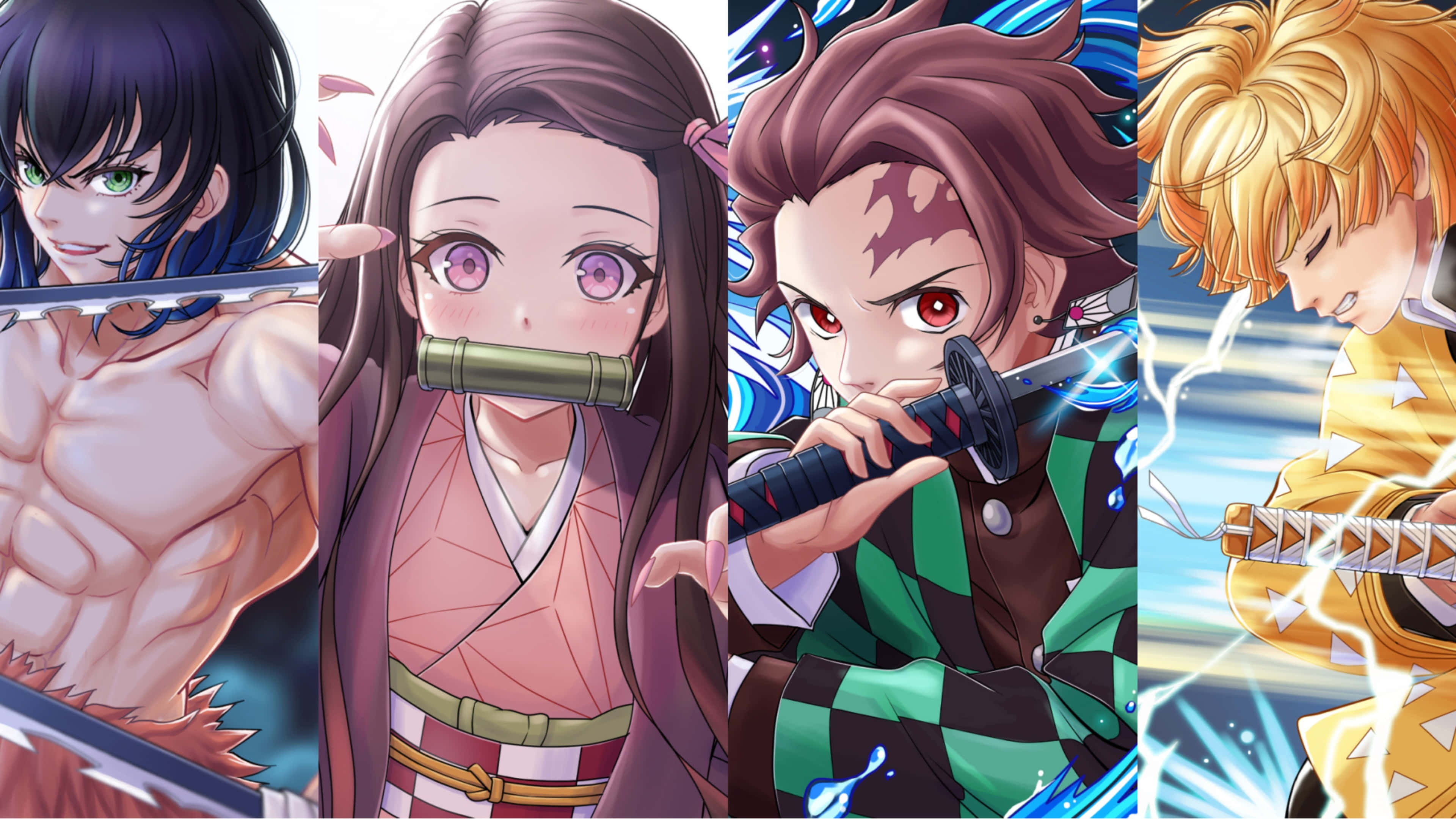 "Demon Slayer: Ota Jumalvoimat vastaan!" Taustakuvat