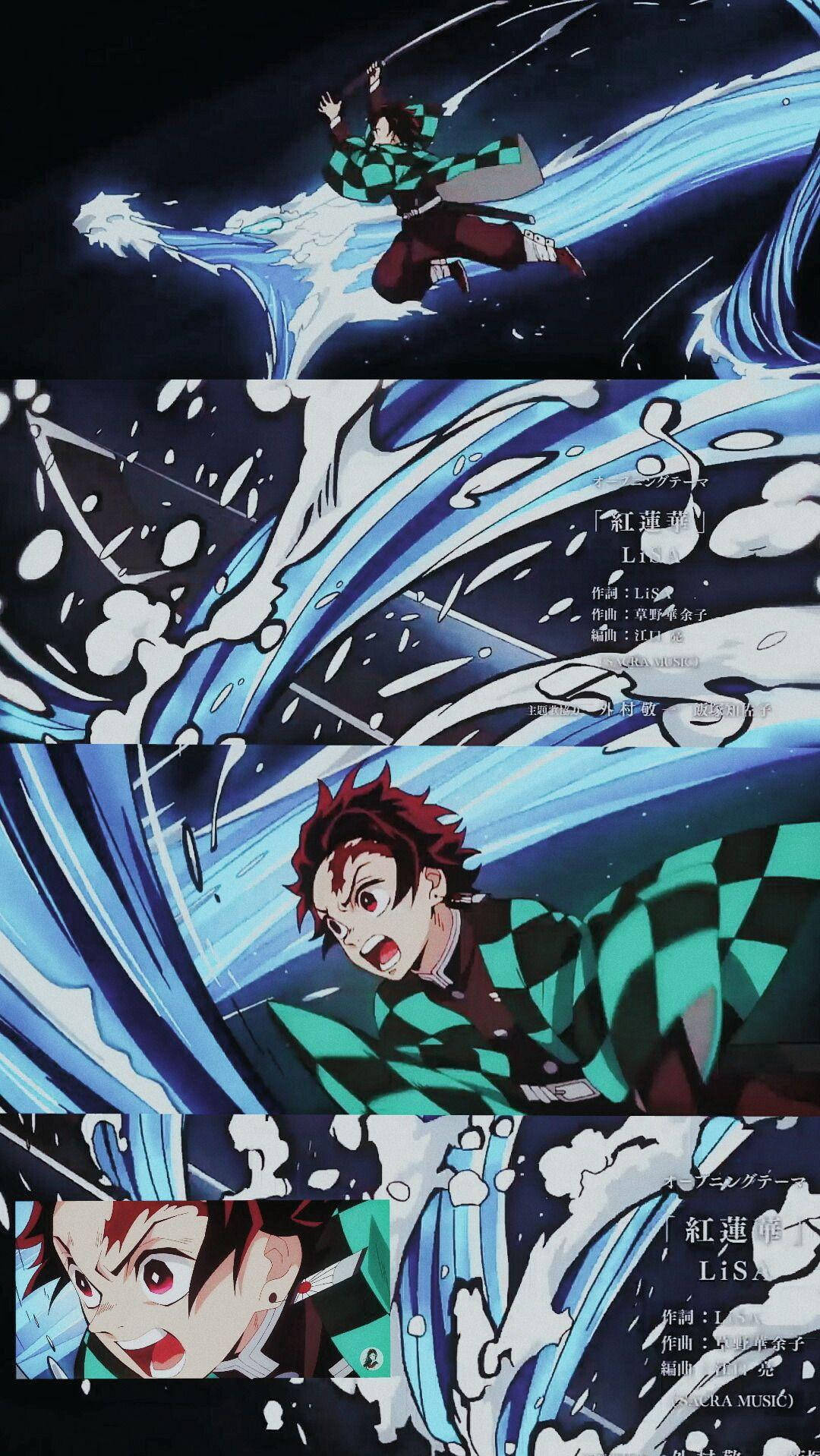 Demon Slayer Tanjiro Iskulyönti Taustakuvat