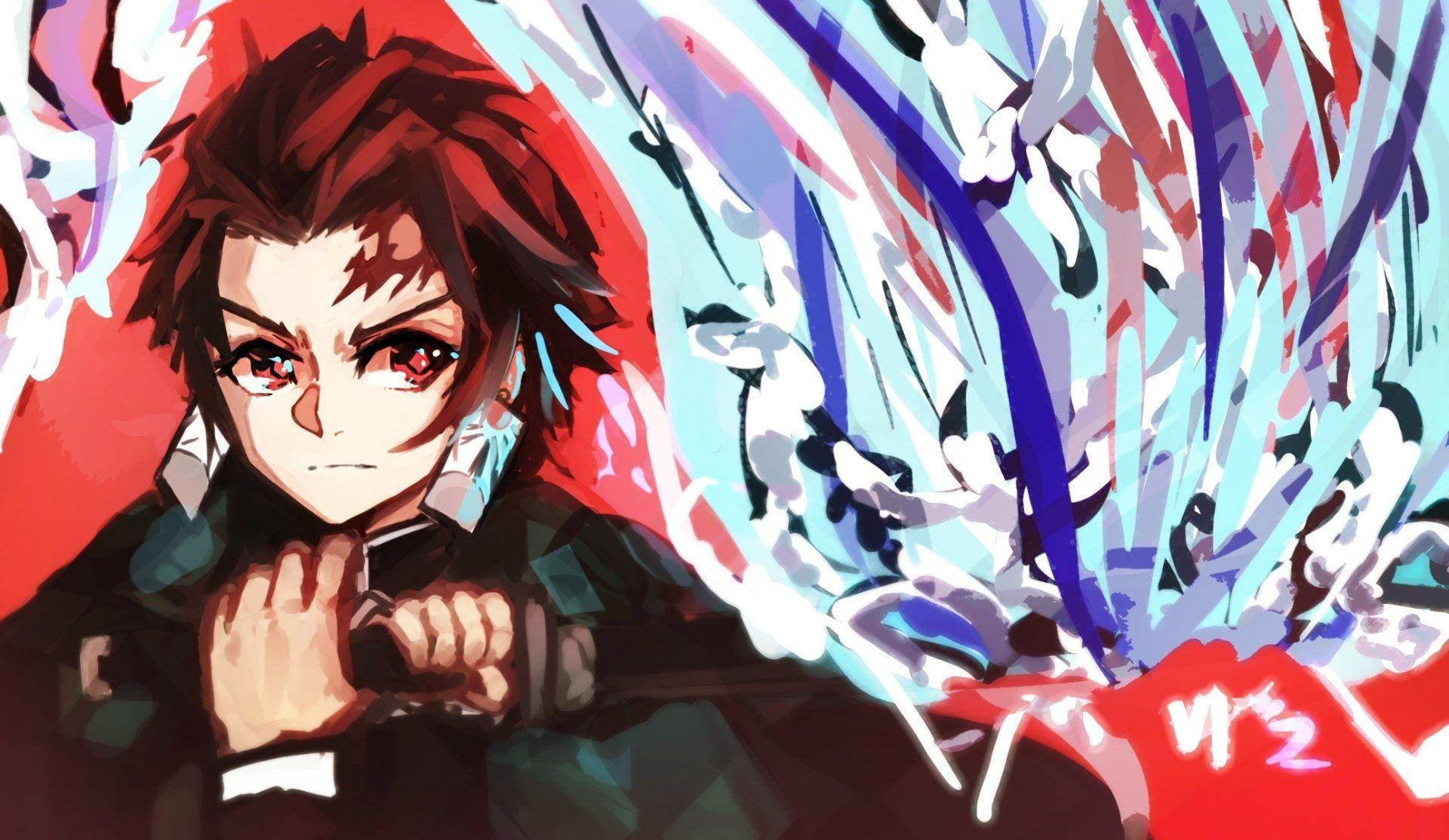 Demon Slayer Tanjiro Animoitu Taustakuvat