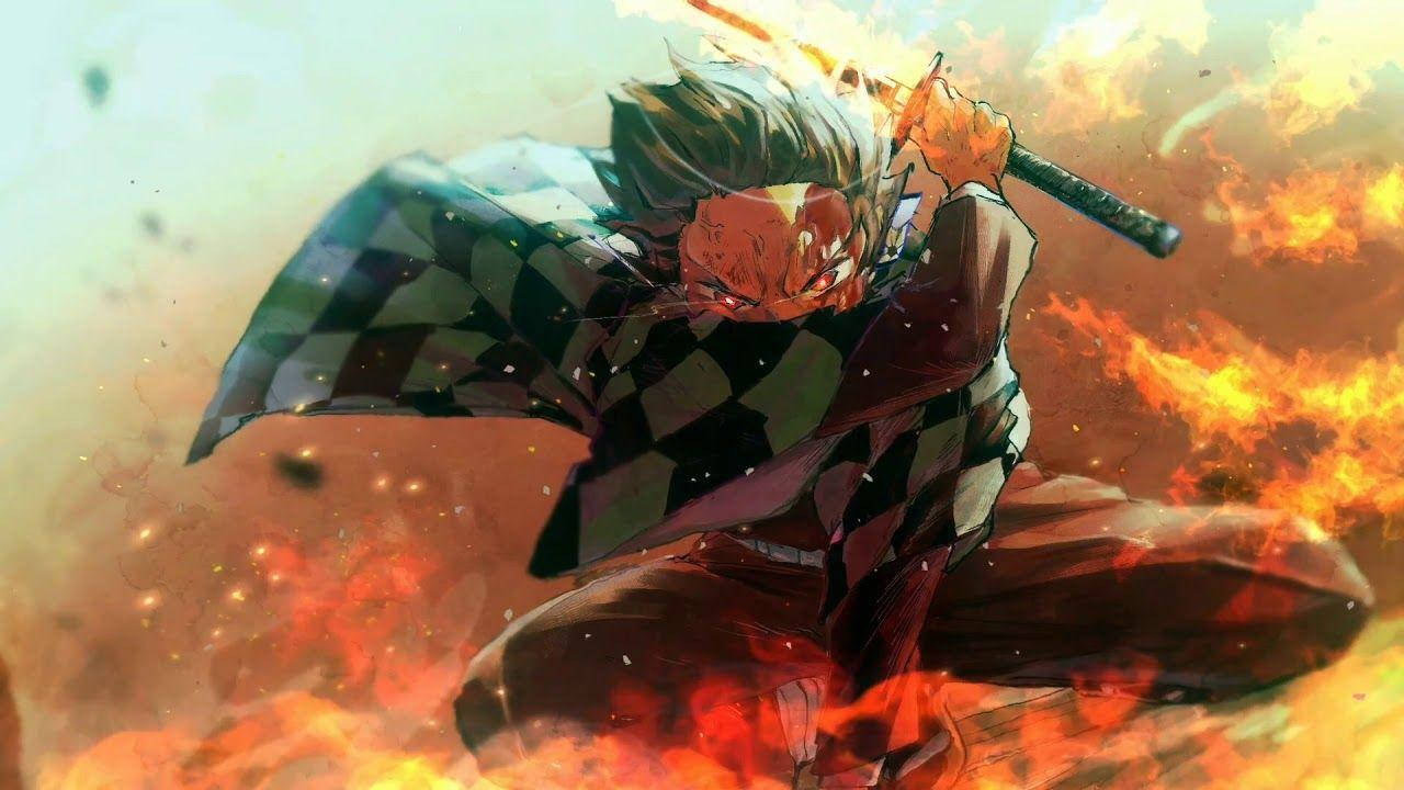 Demon Slayer Tanjiro hengitystekniikka Taustakuvat