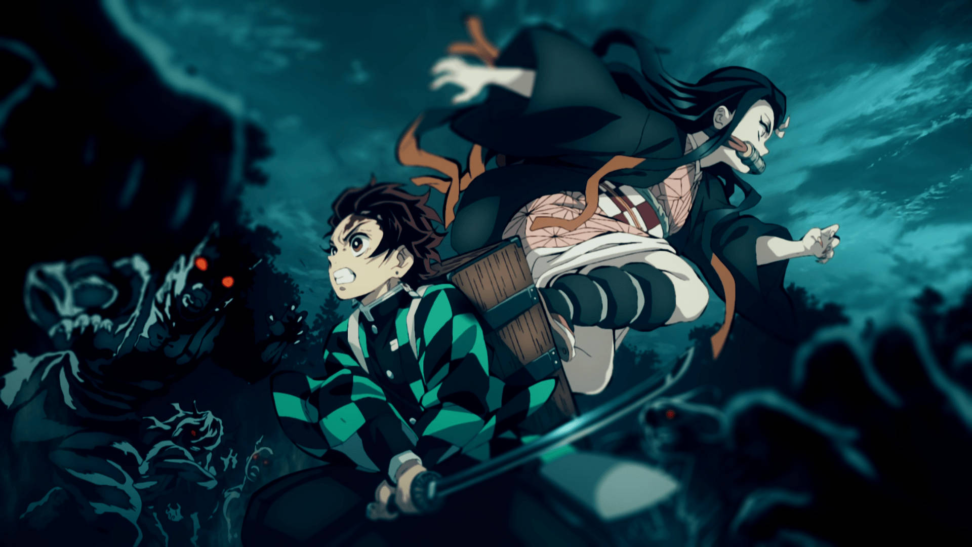 Demon Slayer Tanjiro kori Taustakuvat