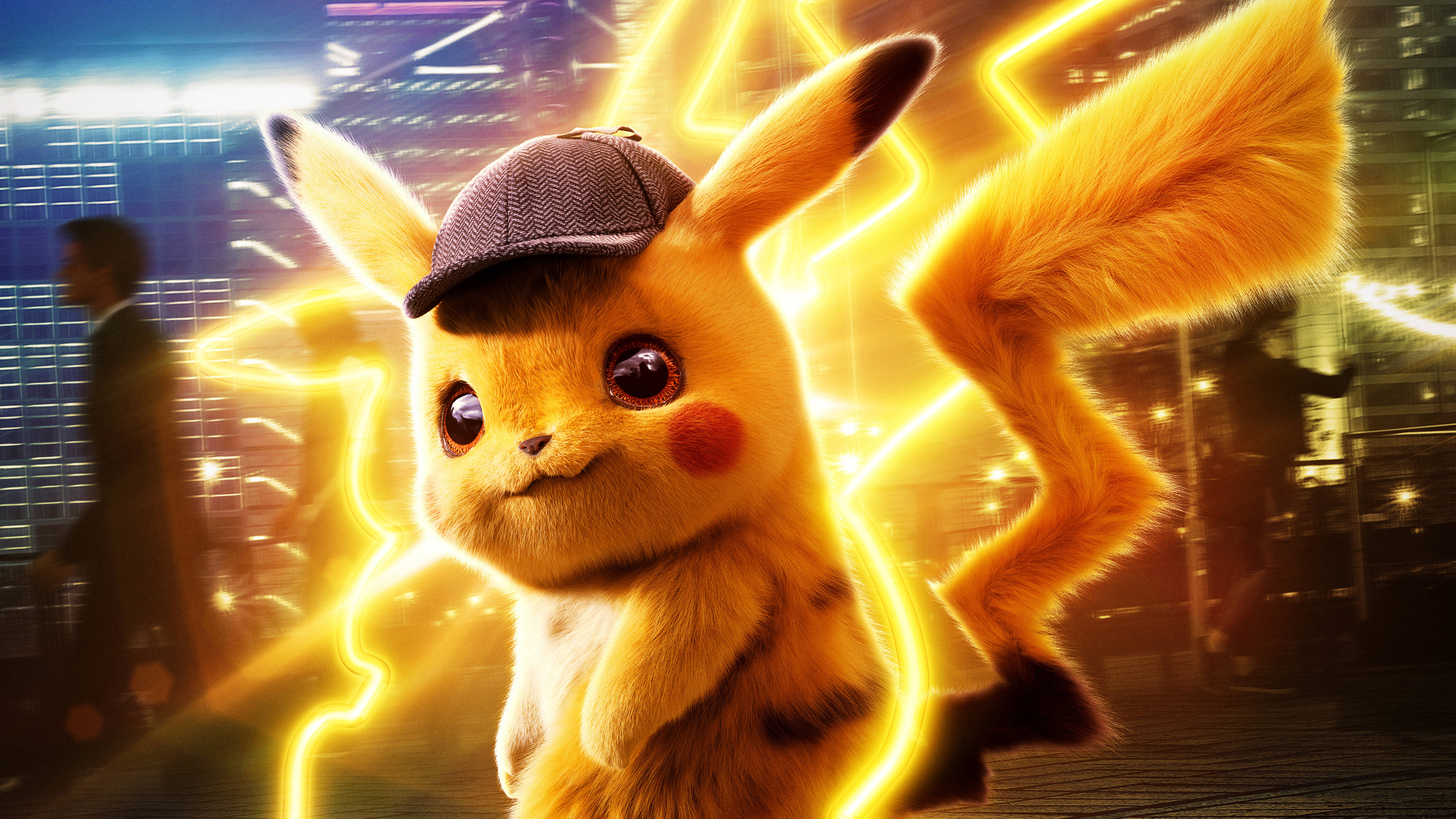 Detective Pikachu 4K Taustakuva Taustakuvat