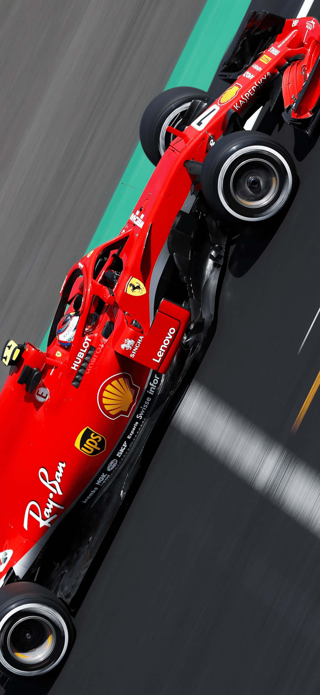 Diagonal Speed iPhone Xs F1 2018 Tausta Taustakuvat