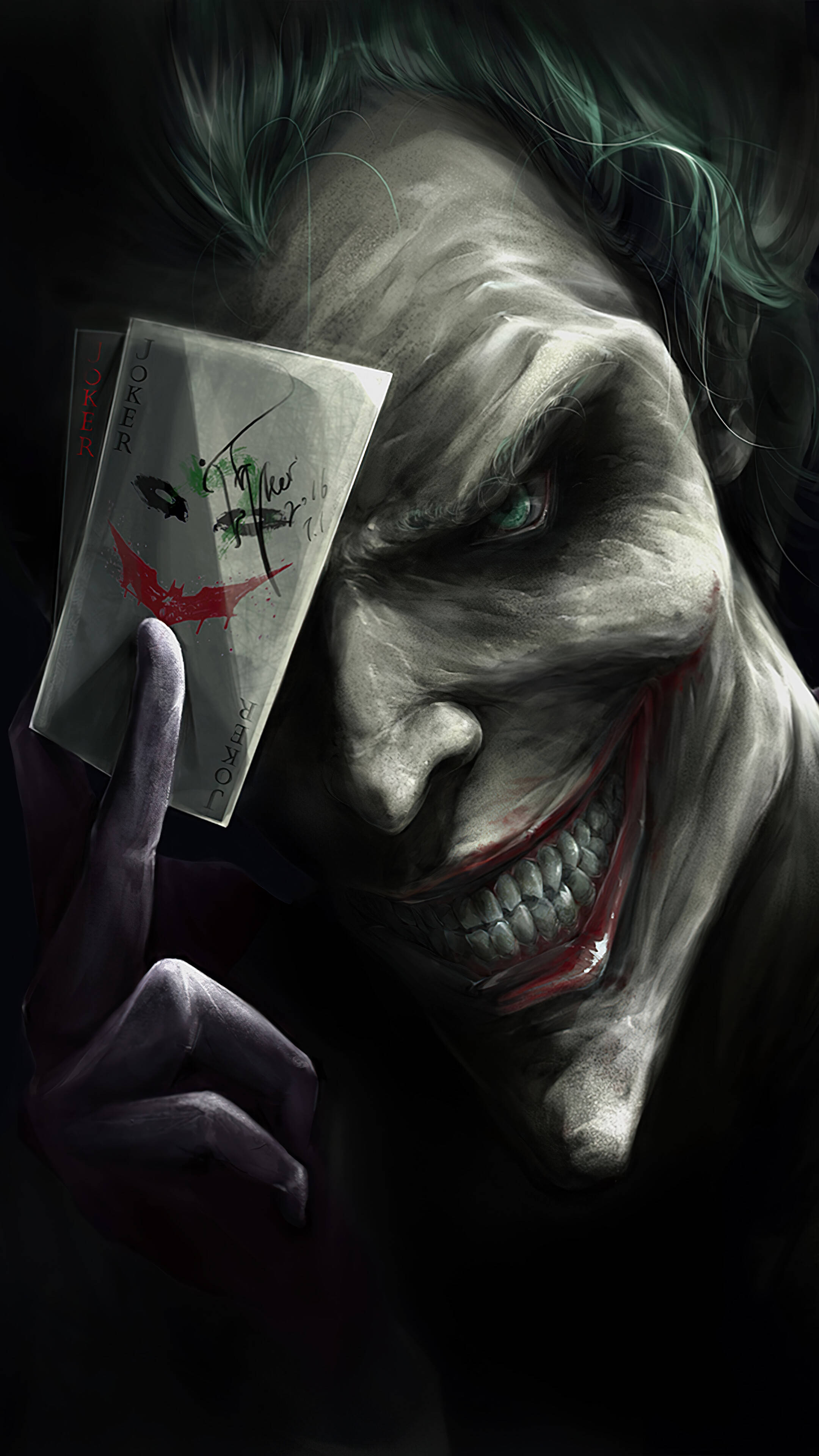 Digitaalinen taide Rummy Joker -kortti Taustakuvat