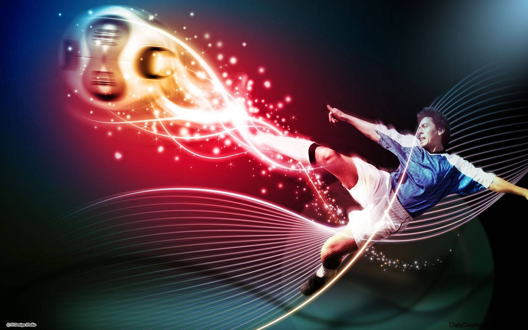 Digitaalinen taideteos Lionel Messi HD Jalkapallo Taustakuvat