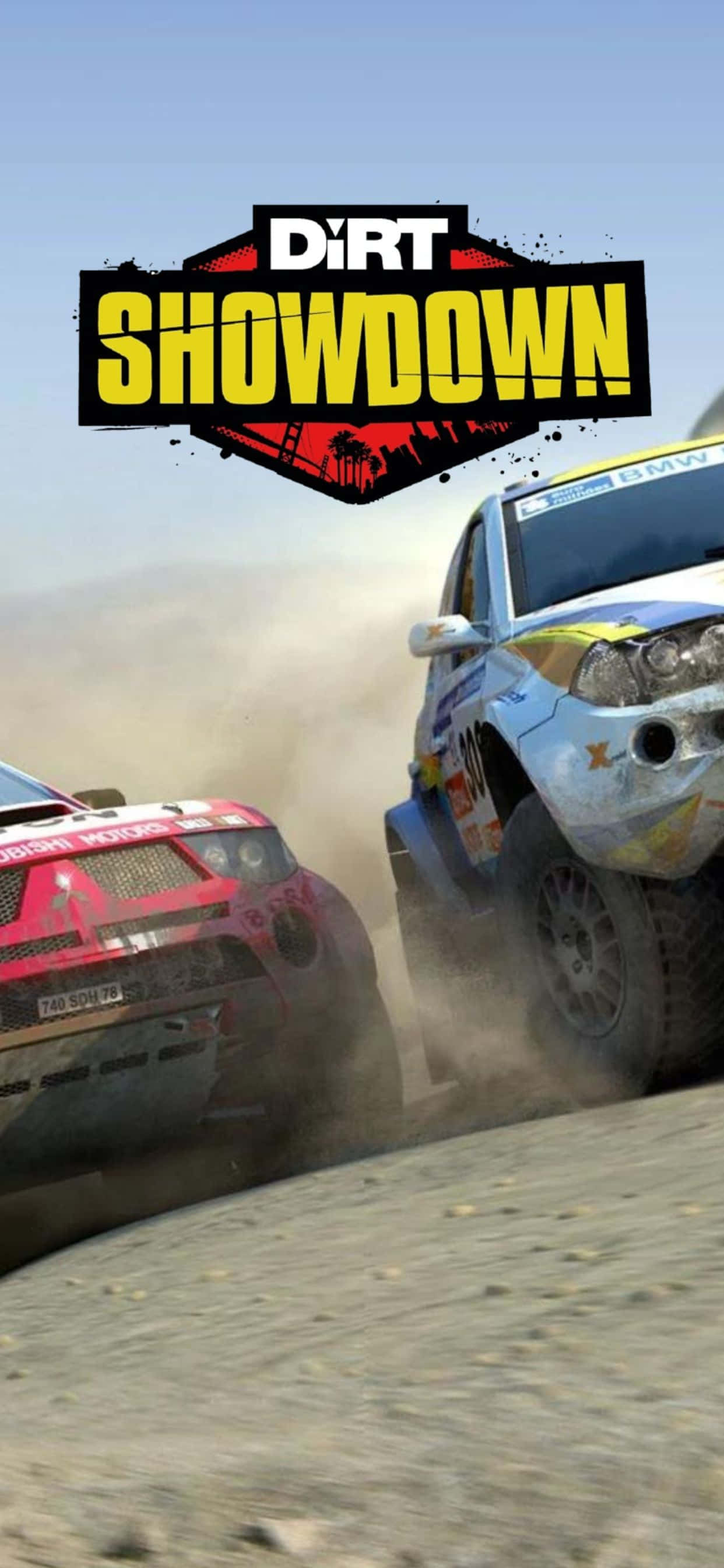 dirt showdown pc -peli Taustakuvat