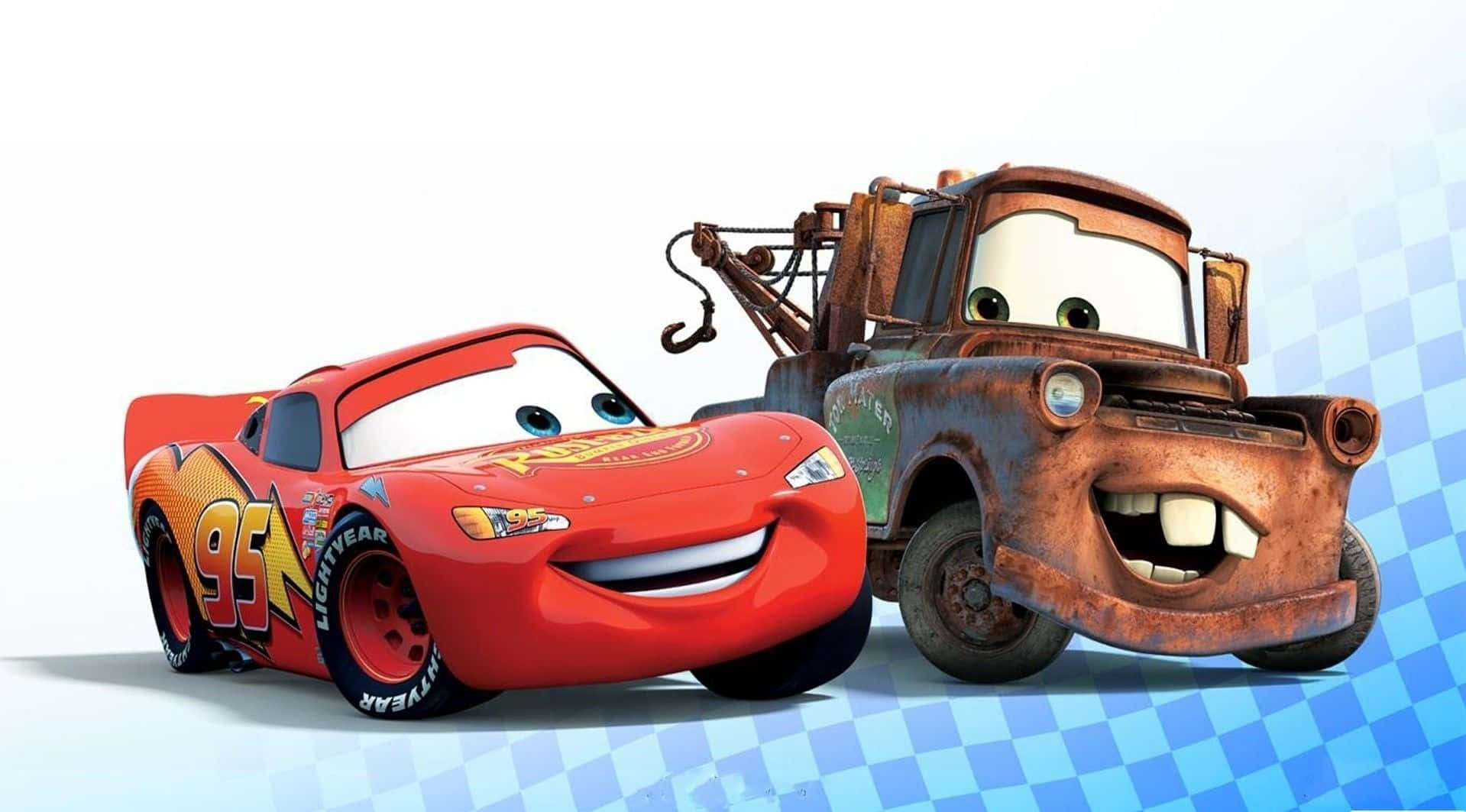 Disney Cars - Salama McQueen ja McQueen Taustakuvat