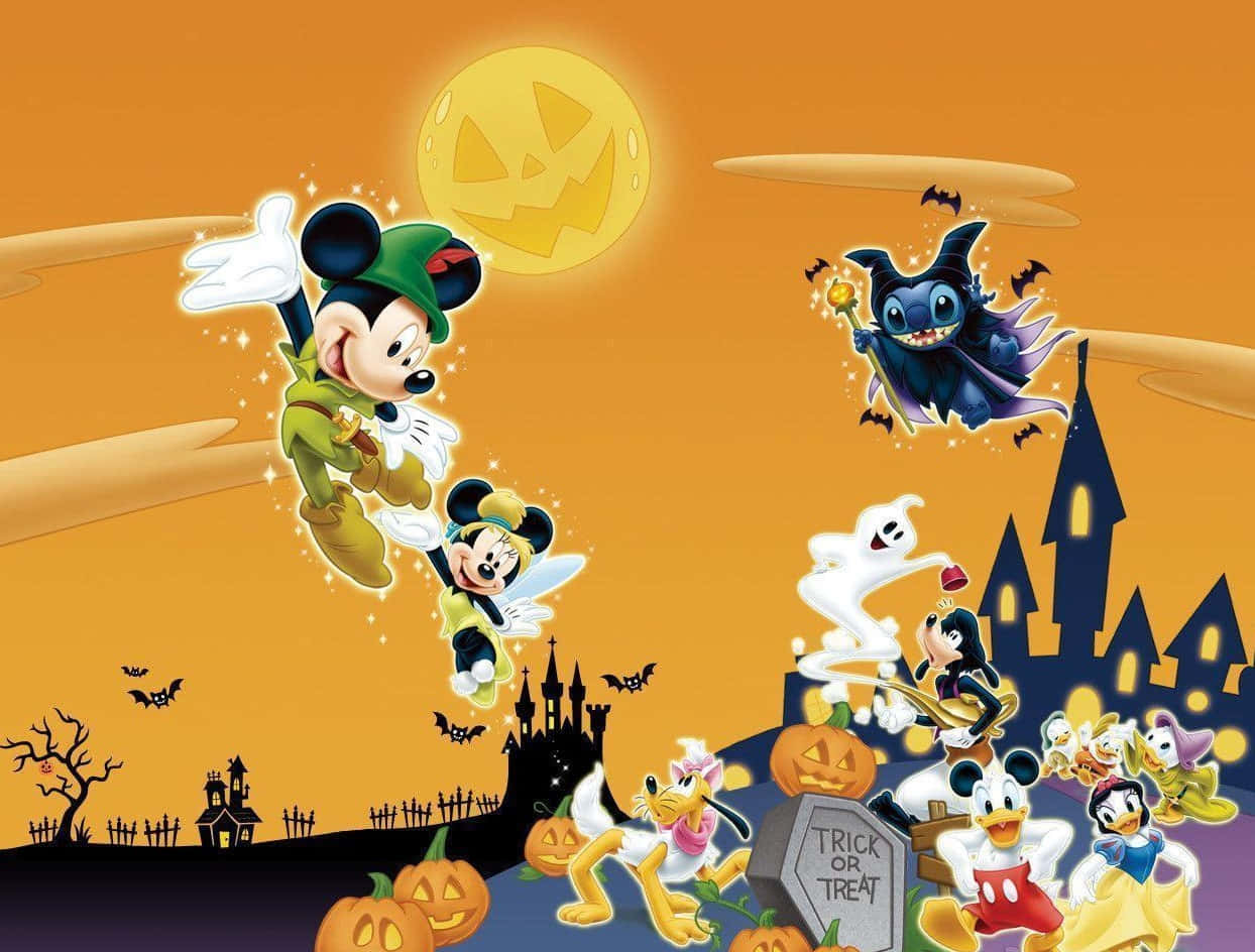 Disneyn karmiva Halloween-juhla Taustakuvat