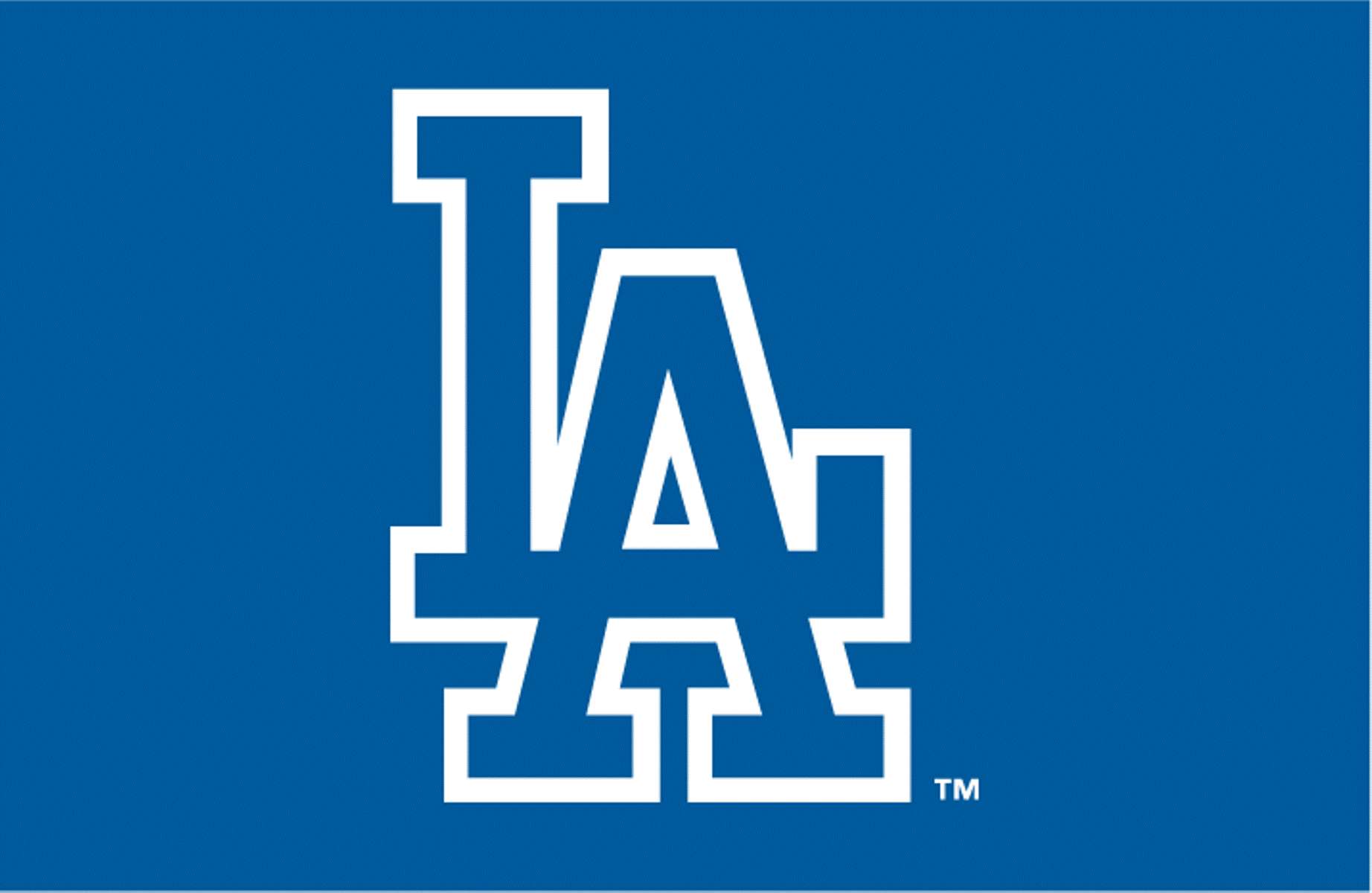 Dodgers-logo sininen perus Taustakuvat