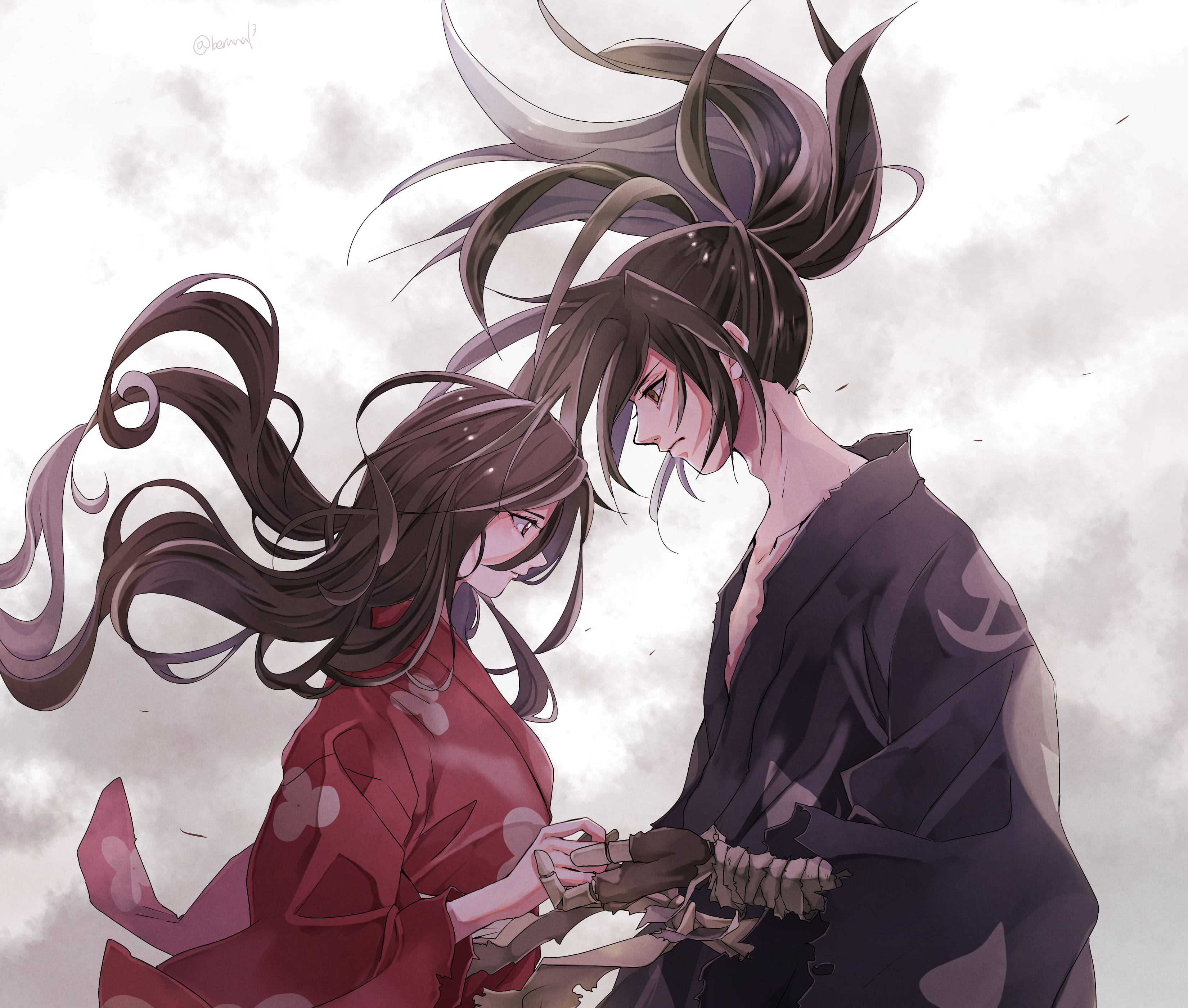 Dororo esteettinen anime pari Taustakuvat