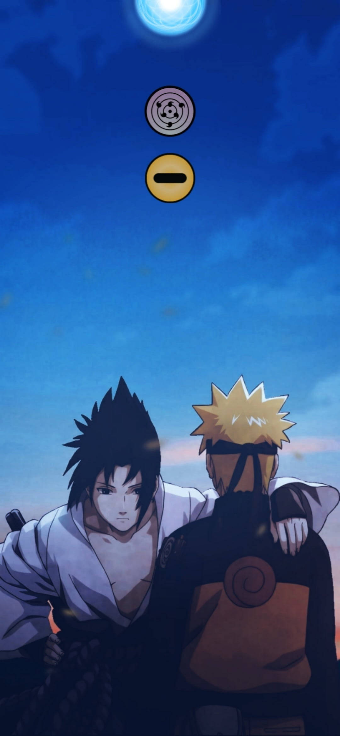 Dot Notch Naruto ja Sasuke Taustakuvat