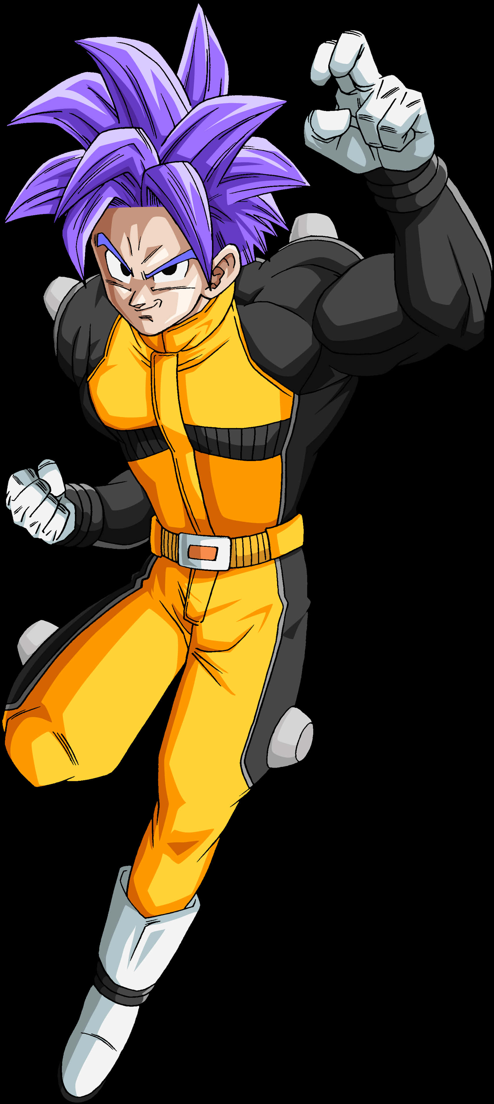 Dragon Ball - Violettitukkainen soturi Taustakuvat