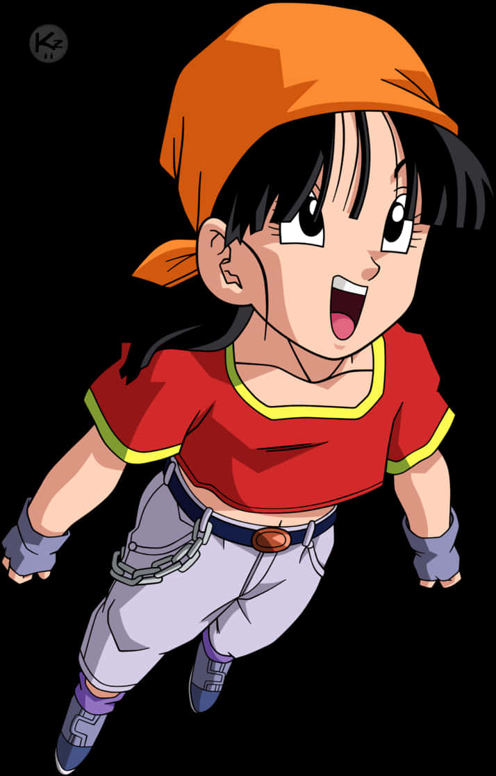 Dragon Ball Z -animaatiohahmo Pan Taustakuvat