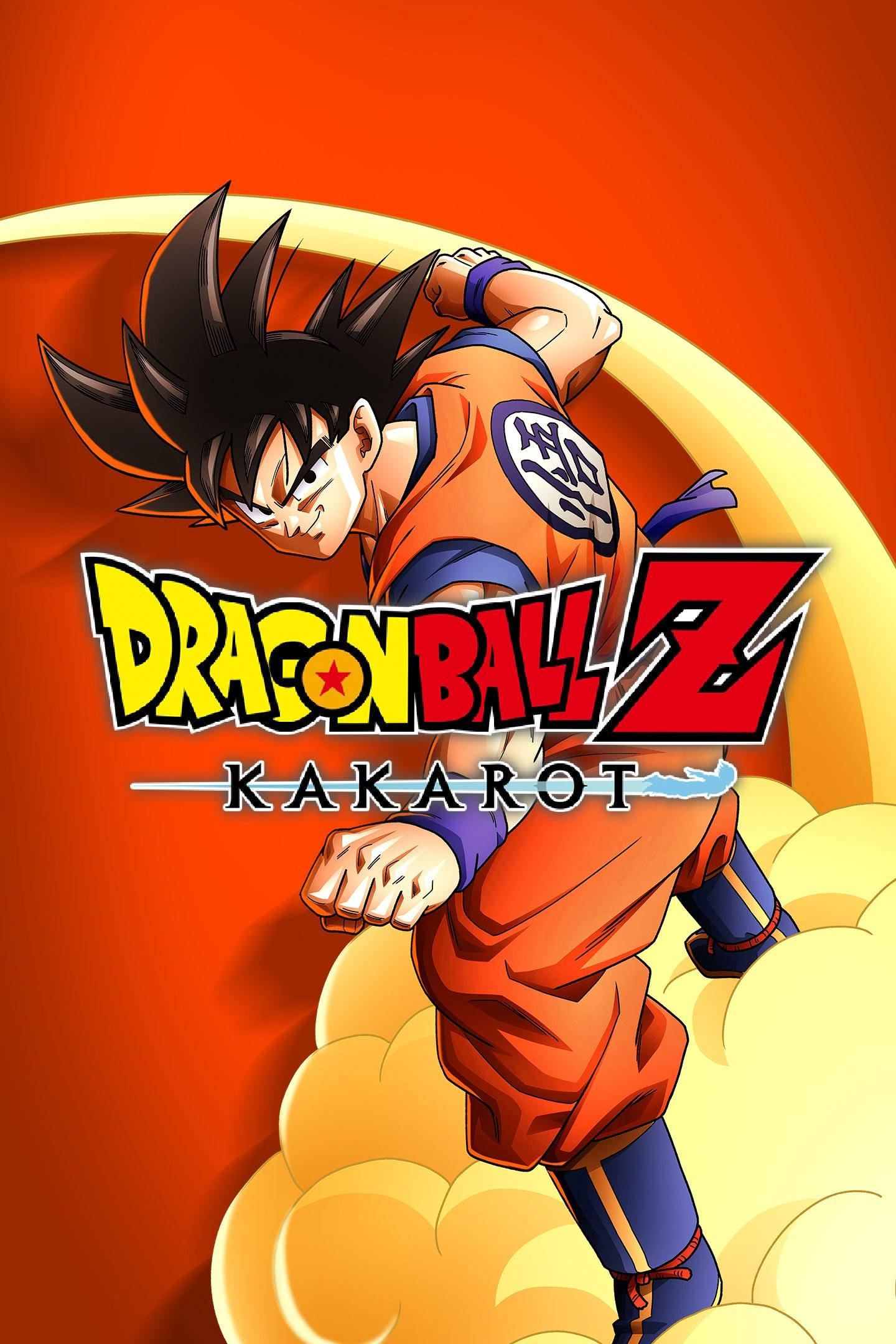 Dragon Ball Z -logo Goku hyökkäys Taustakuvat