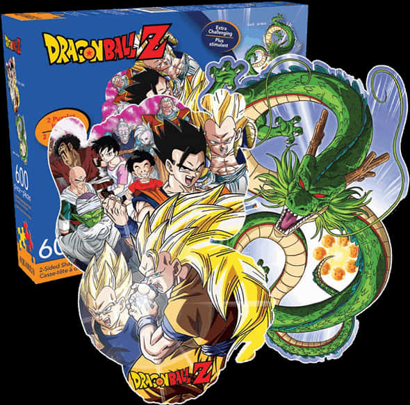 Dragon Ball Z - Palapelin pakkaus Taustakuvat