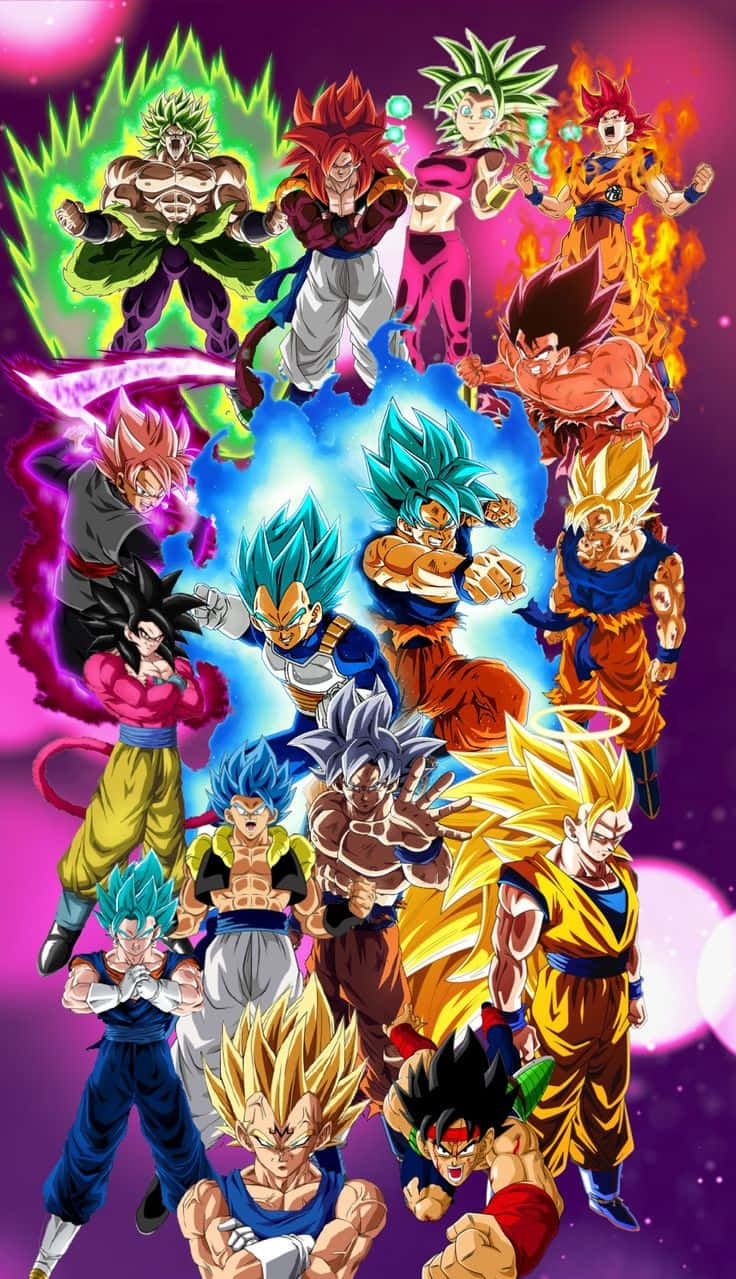 Dragon Ball Z -voimien kuva Taustakuvat