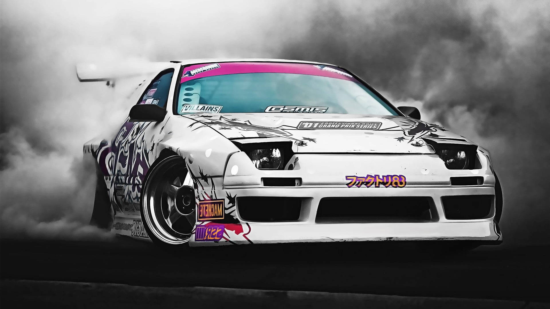 Driftiauto Japanilainen Urheiluauto Taustakuvat
